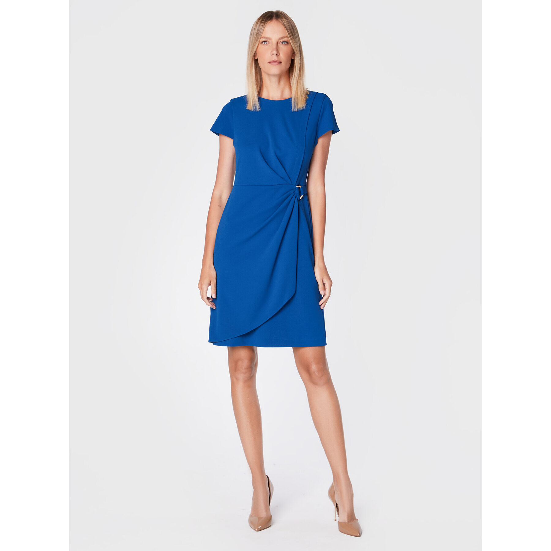 DKNY Rochie cocktail DD2E1024 Albastru Regular Fit - Pled.ro