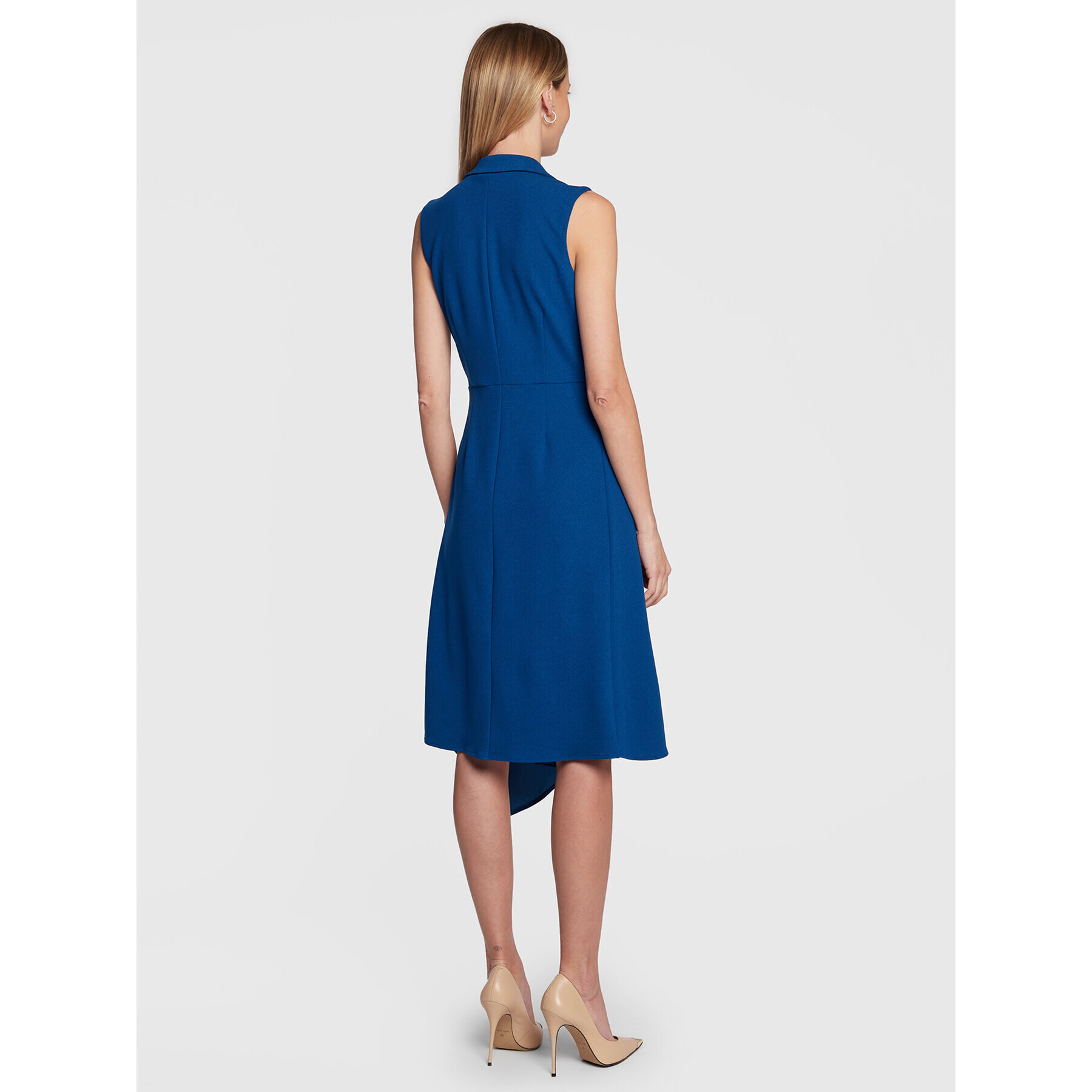 DKNY Rochie cocktail DD2E1870 Albastru Regular Fit - Pled.ro