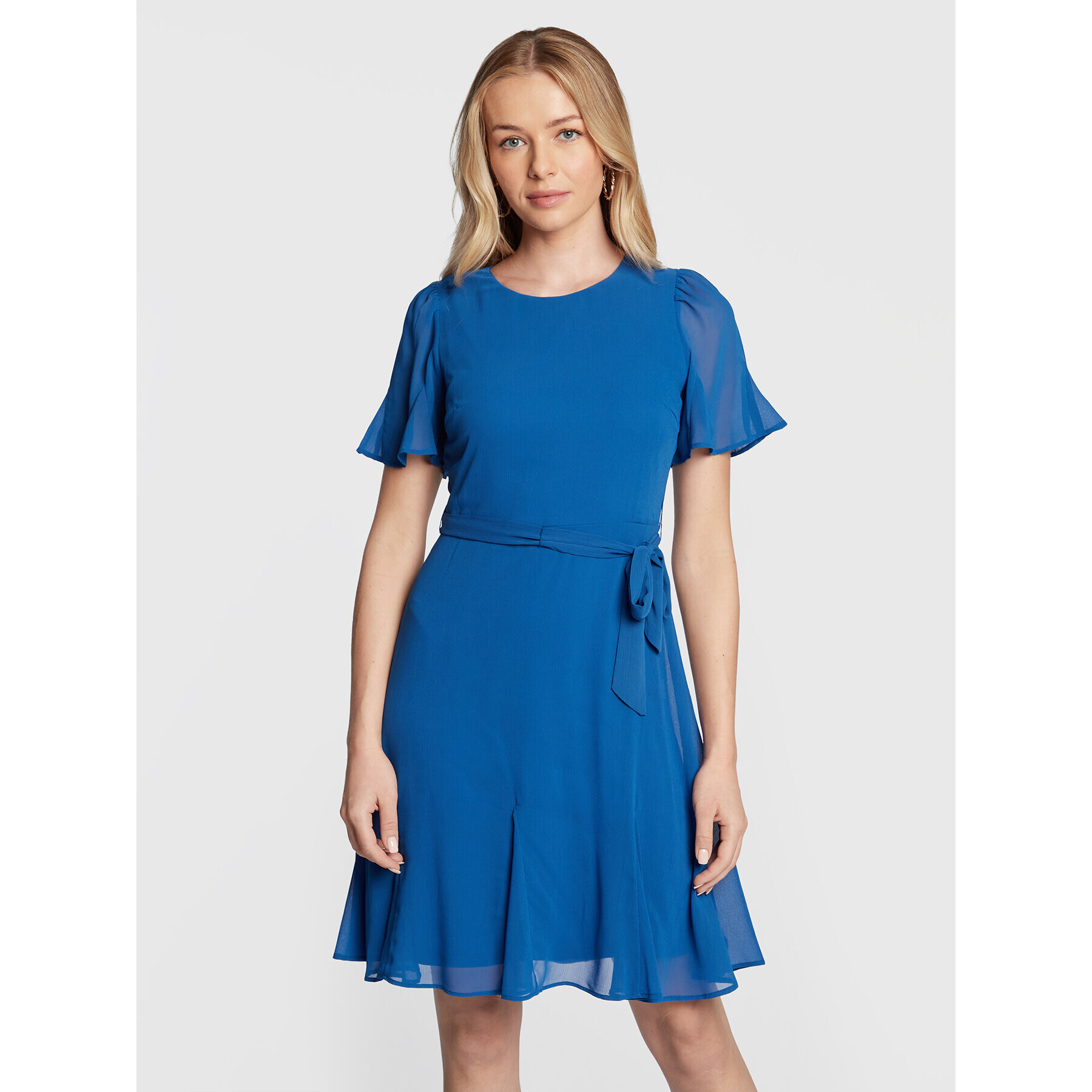 DKNY Rochie cocktail DD2EI956 Albastru Regular Fit - Pled.ro