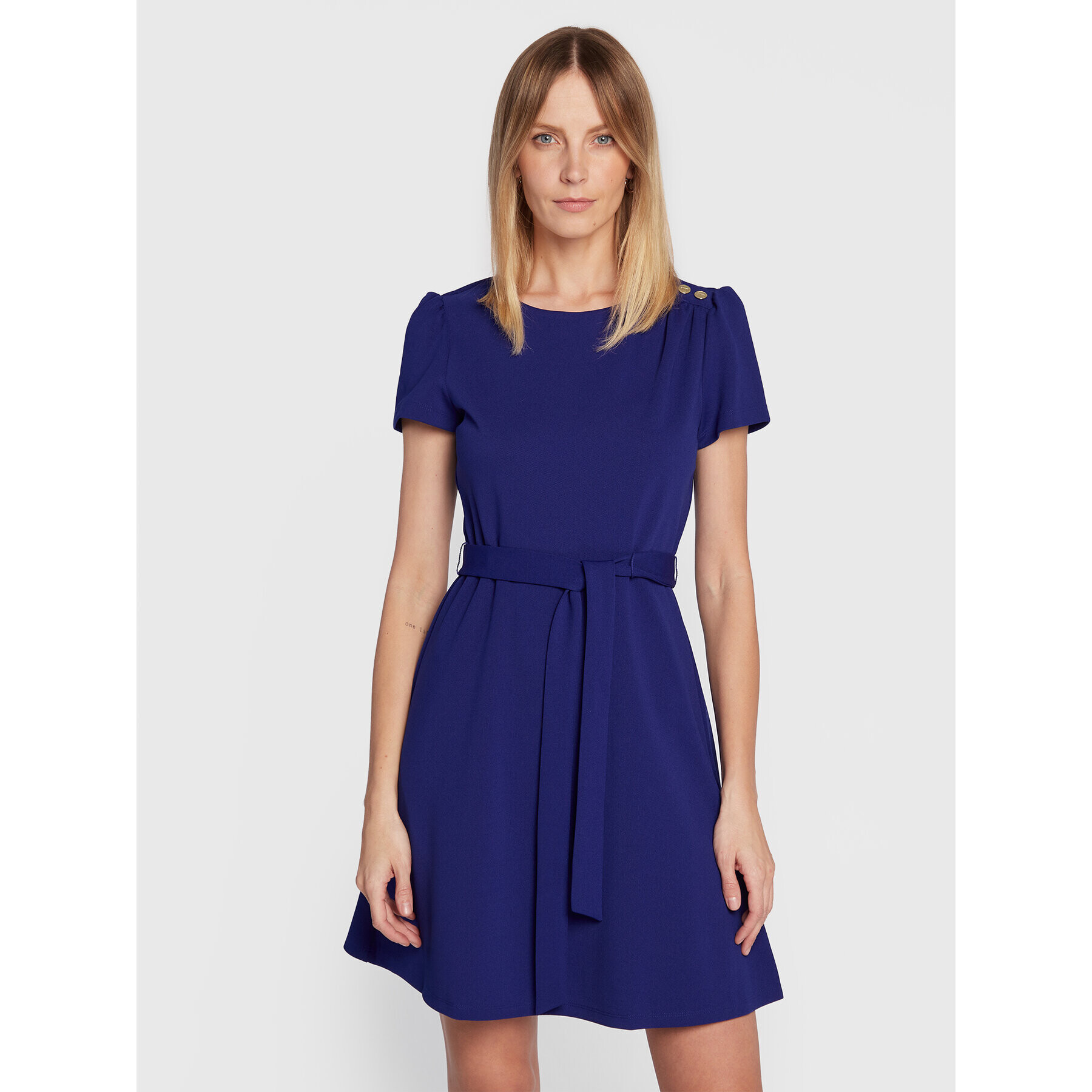 DKNY Rochie cocktail DD2G3157 Albastru Regular Fit - Pled.ro