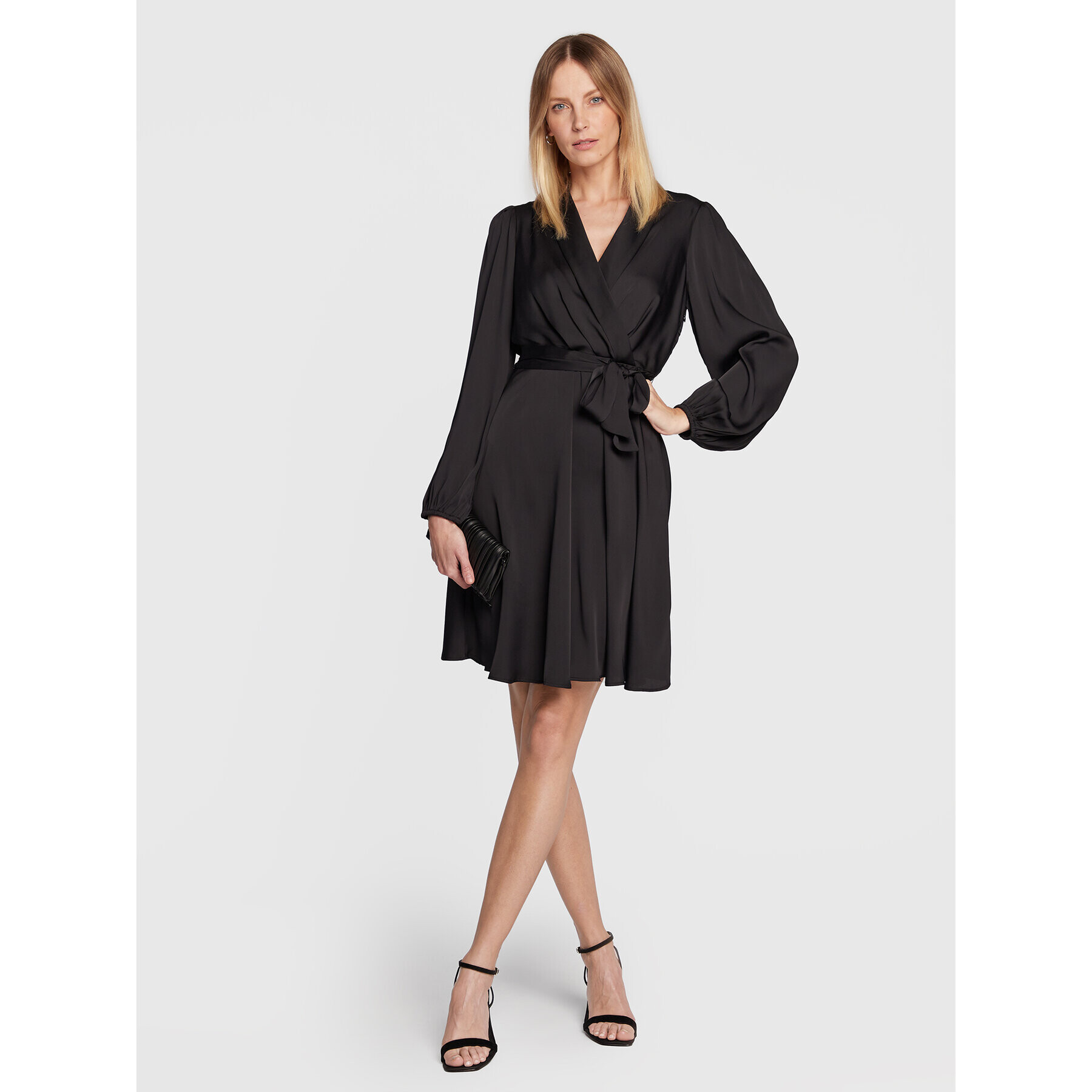 DKNY Rochie cocktail DD2G3571 Negru Regular Fit - Pled.ro