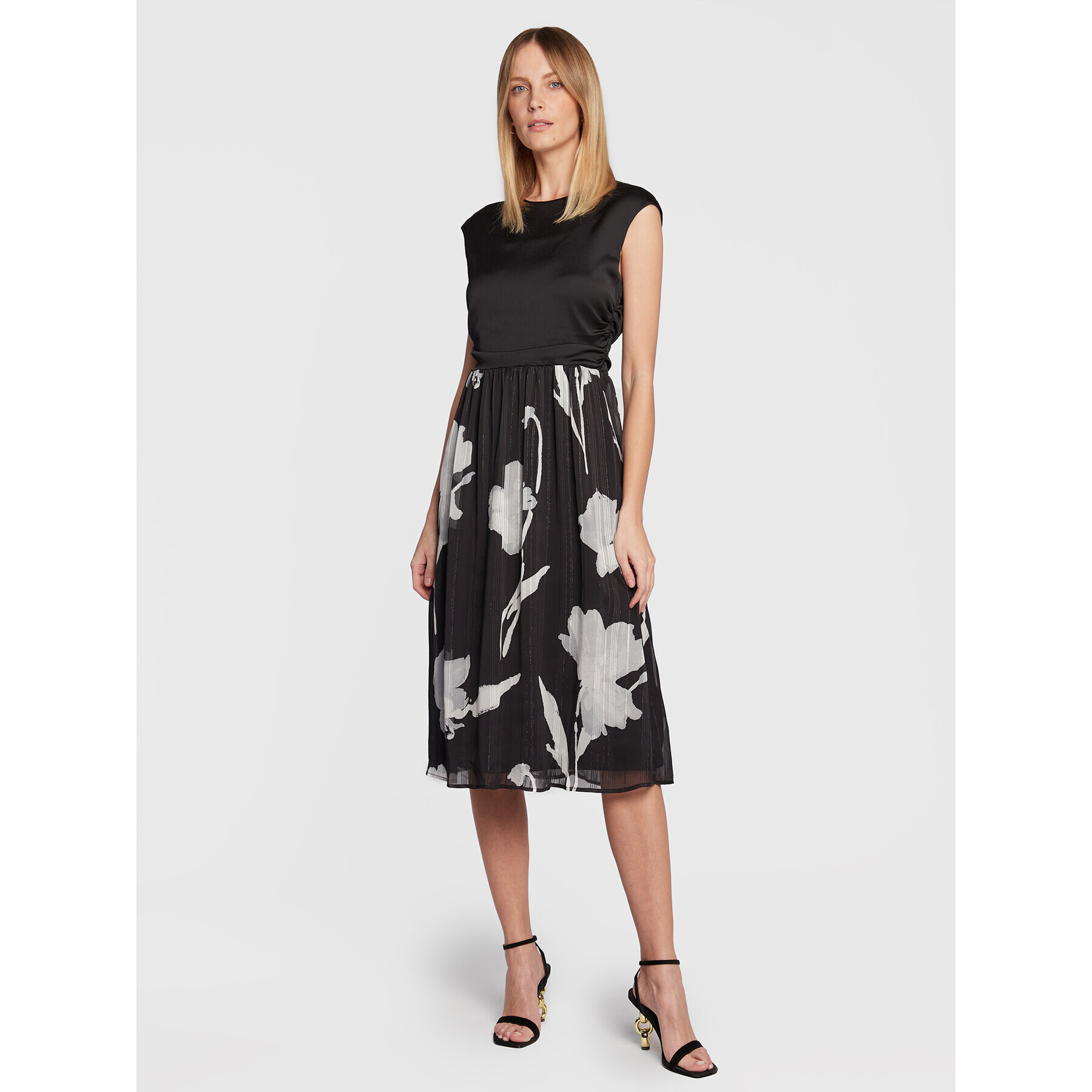 DKNY Rochie cocktail DD2GT170 Negru Regular Fit - Pled.ro