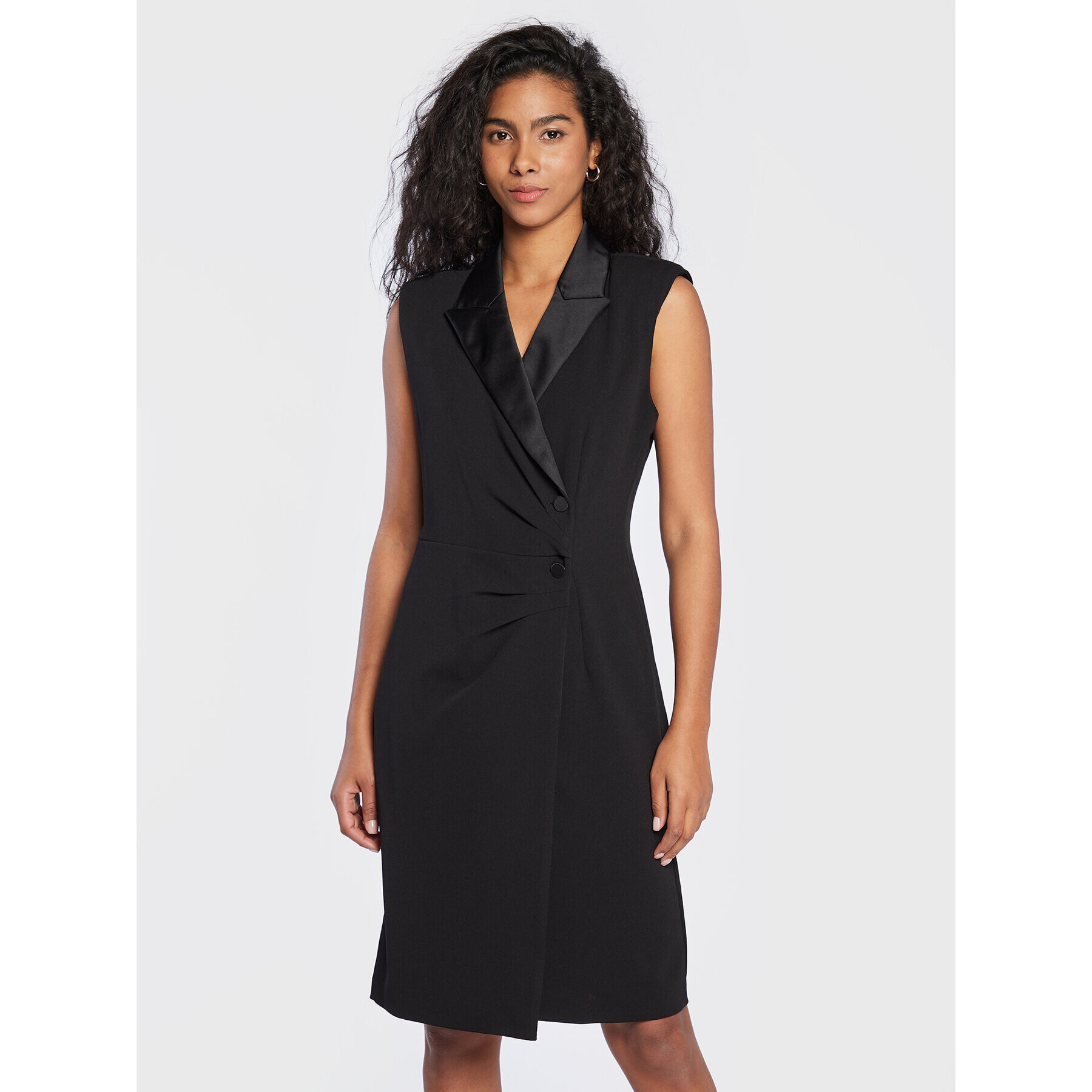 DKNY Rochie cocktail DD2J1371 Negru Regular Fit - Pled.ro