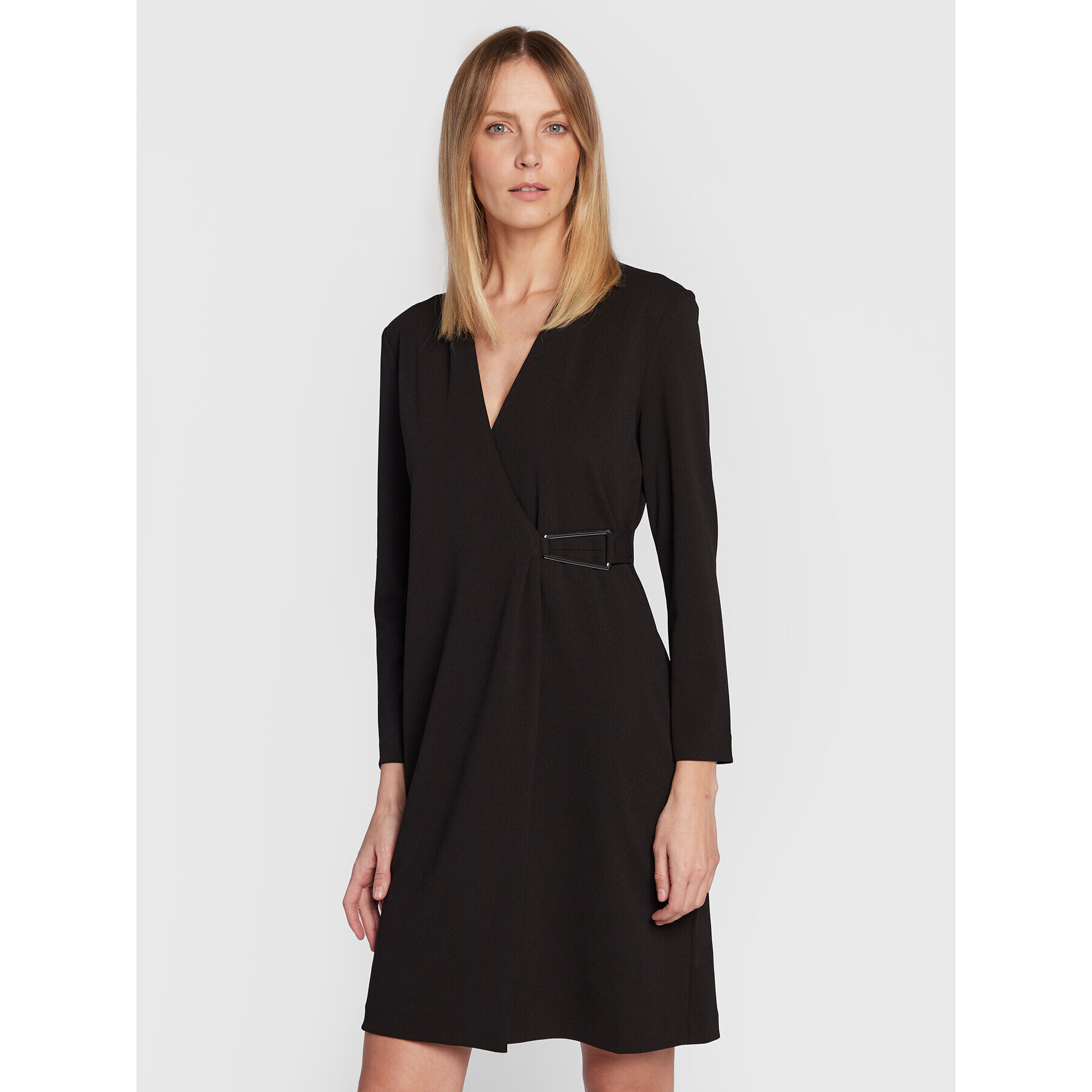 DKNY Rochie cocktail DD2JR196 Negru Regular Fit - Pled.ro