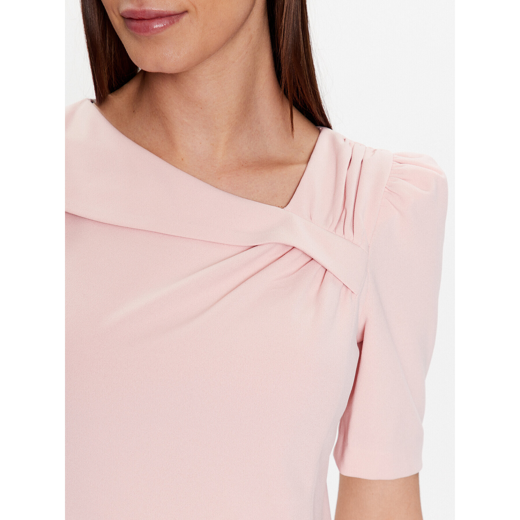 DKNY Rochie cocktail DD2K1418 Roz Regular Fit - Pled.ro