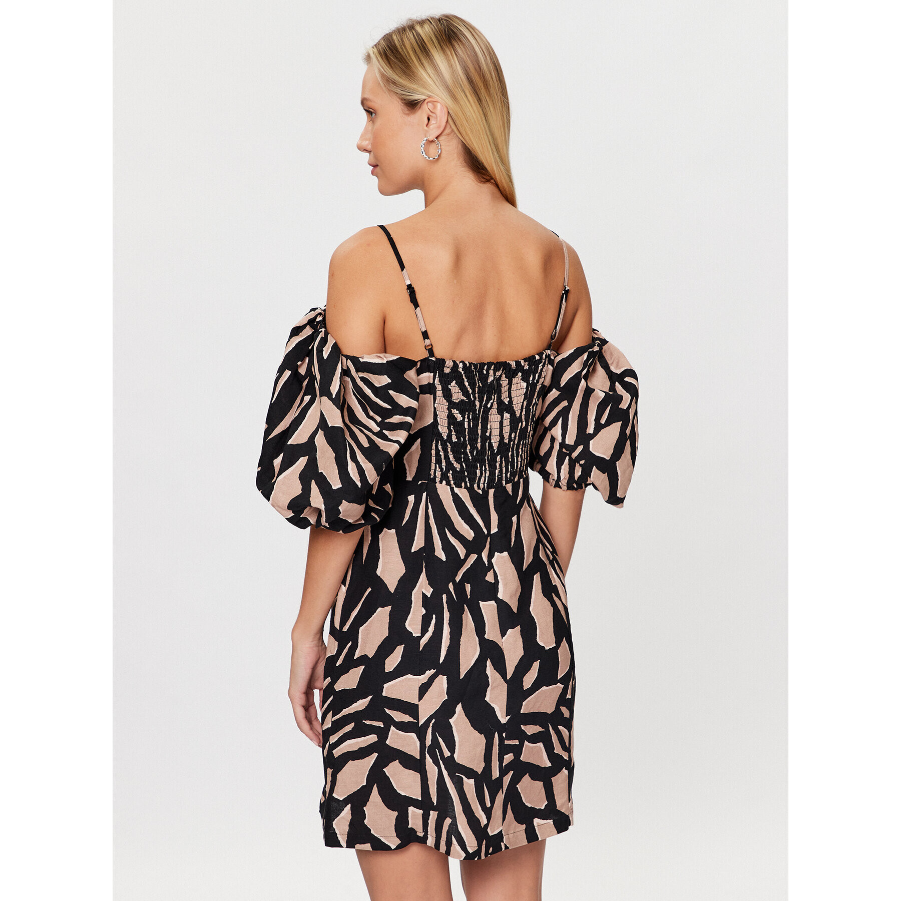 DKNY Rochie cocktail P3ABWQDB Negru Regular Fit - Pled.ro