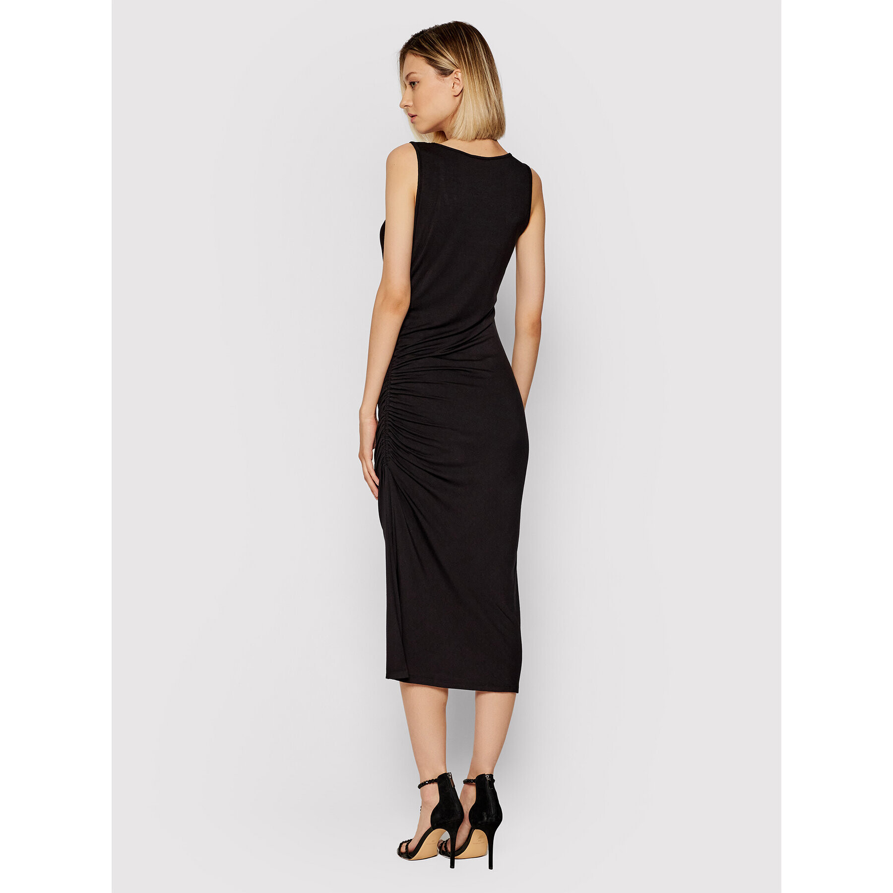 DKNY Rochie de vară DD1CL727 Negru Regular Fit - Pled.ro