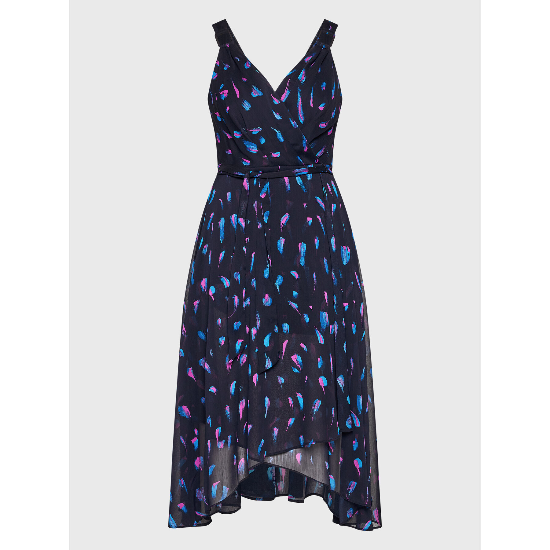 DKNY Rochie de vară DD2ER859 Bleumarin Regular Fit - Pled.ro