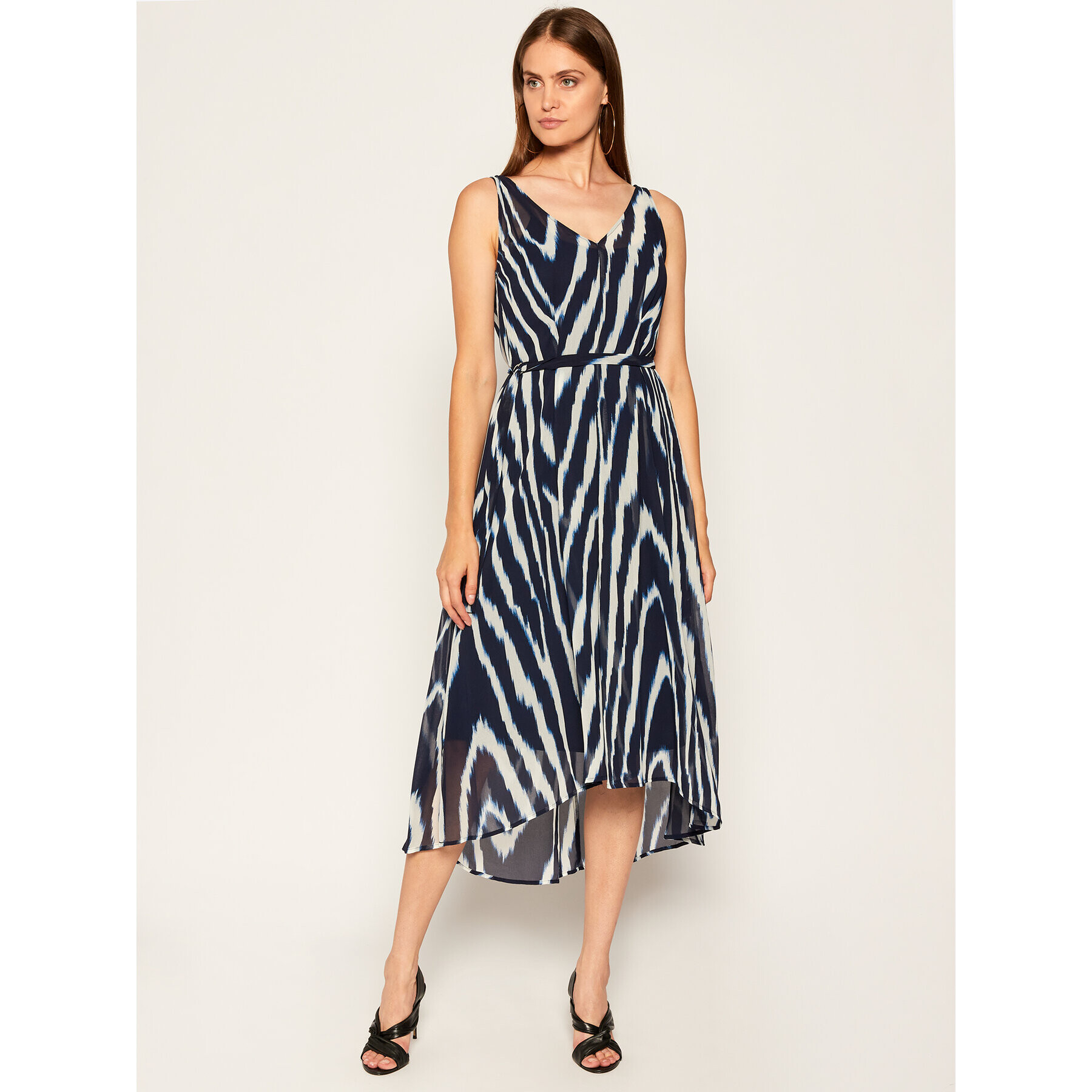 DKNY Rochie de vară P0CA8ESL Bleumarin Regular Fit - Pled.ro