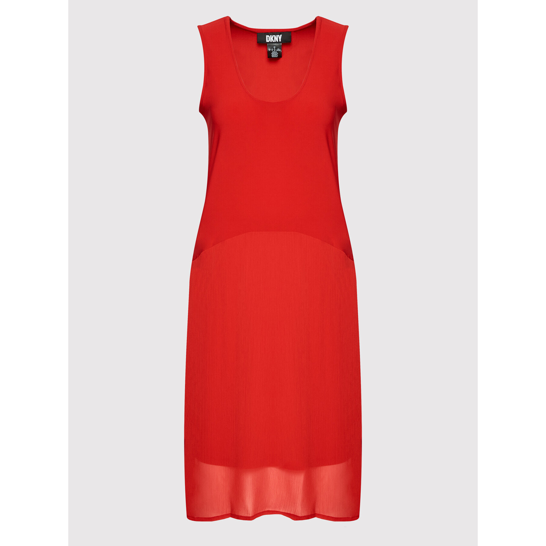 DKNY Rochie de vară P22DAEJR Roșu Regular Fit - Pled.ro