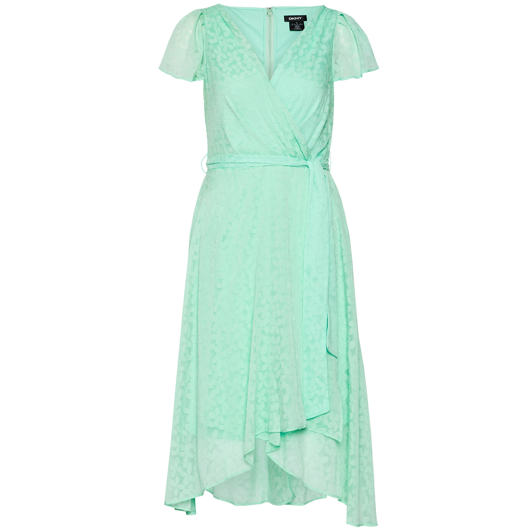 DKNY Rochie de zi DD1BD154 Verde Regular Fit - Pled.ro