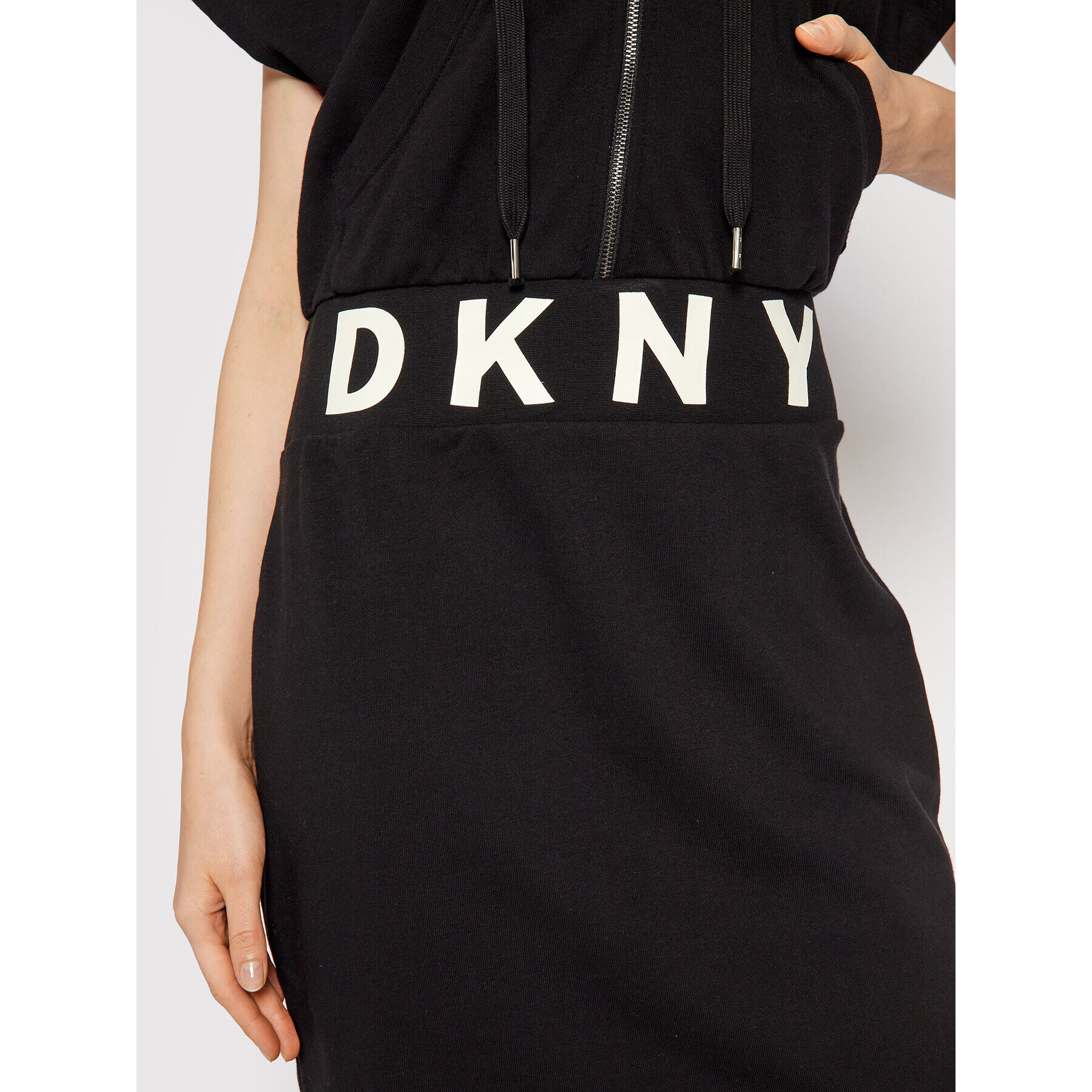 DKNY Rochie de zi DD1GD233 Negru Regular Fit - Pled.ro