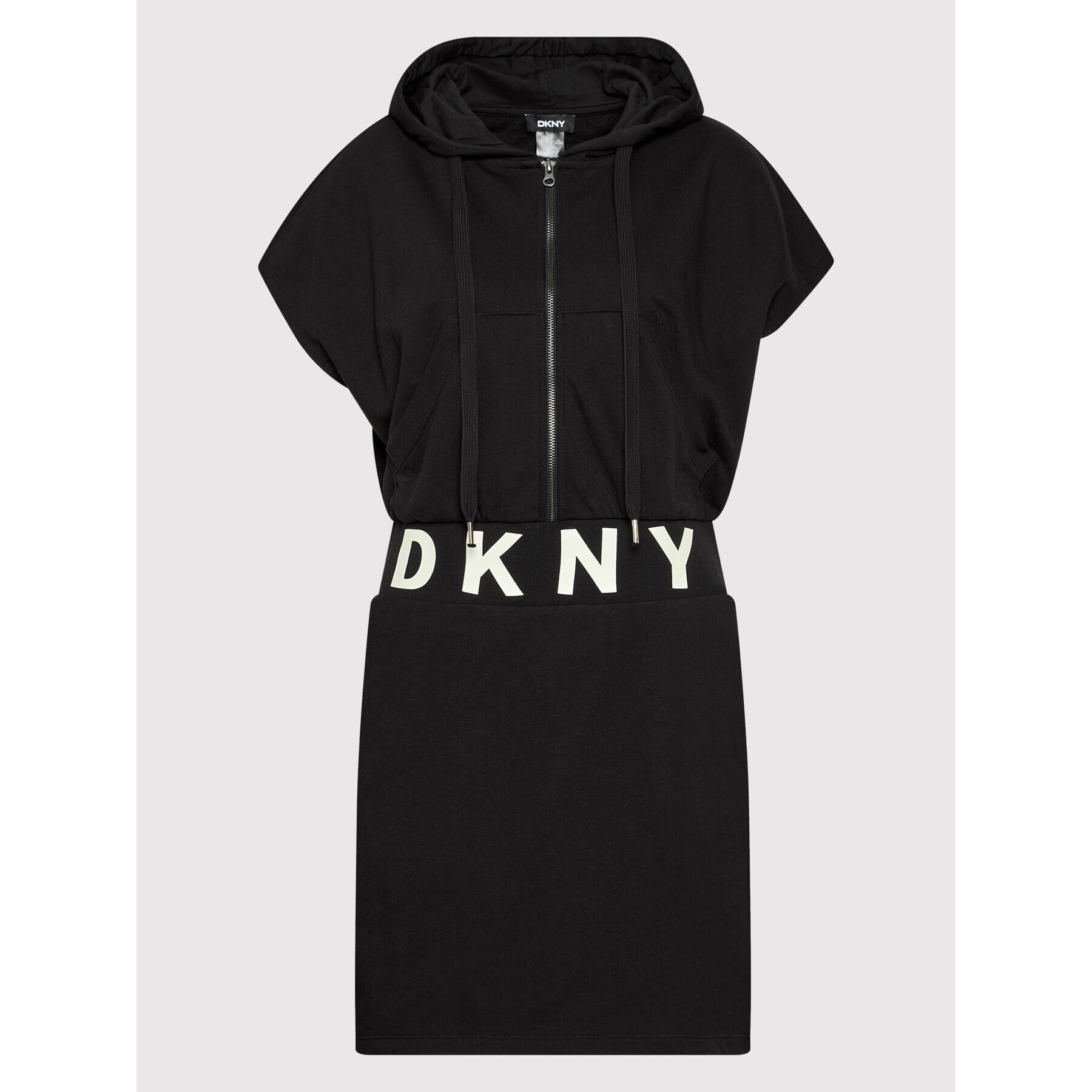 DKNY Rochie de zi DD1GD233 Negru Regular Fit - Pled.ro