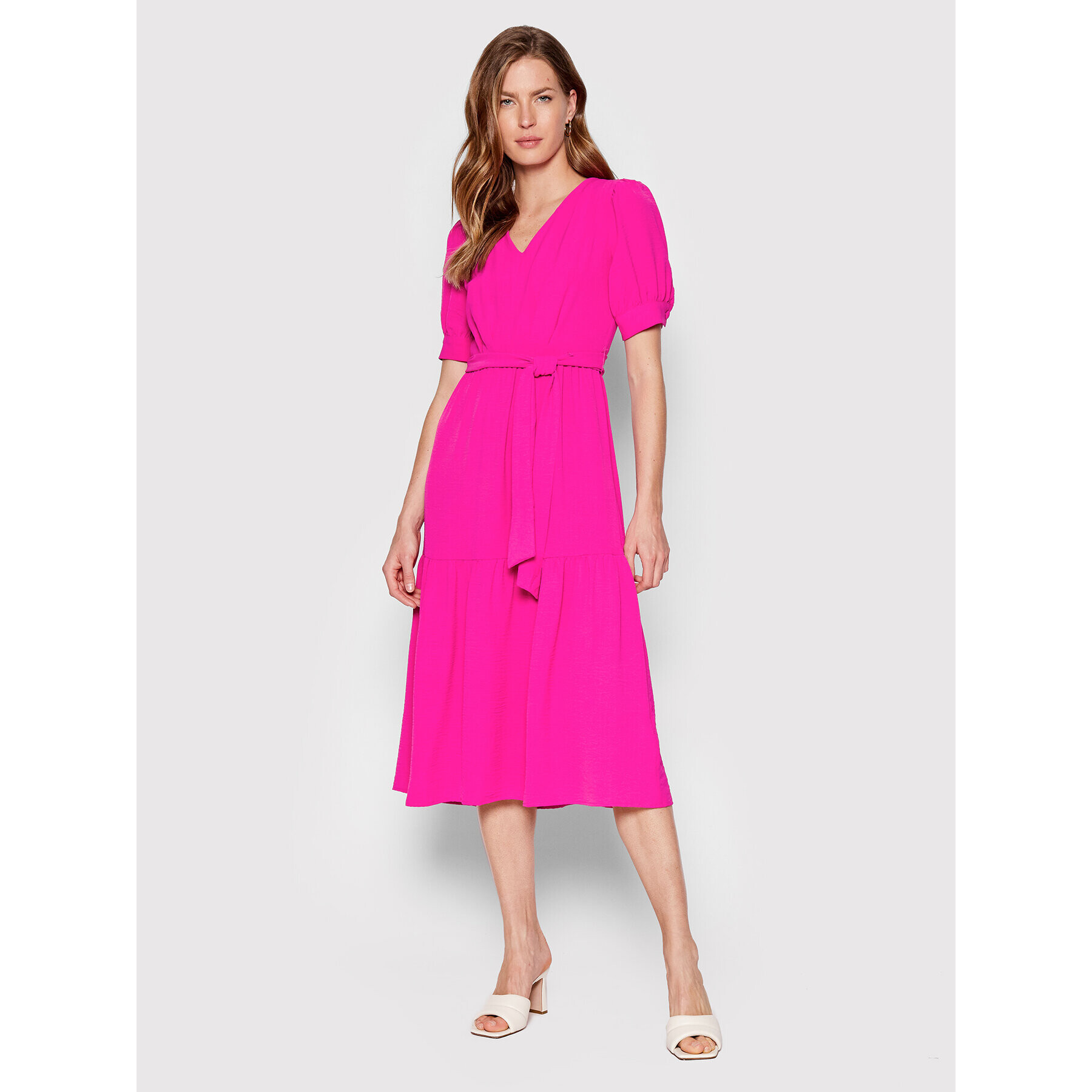 DKNY Rochie de zi DD2A7365 Roz Regular Fit - Pled.ro