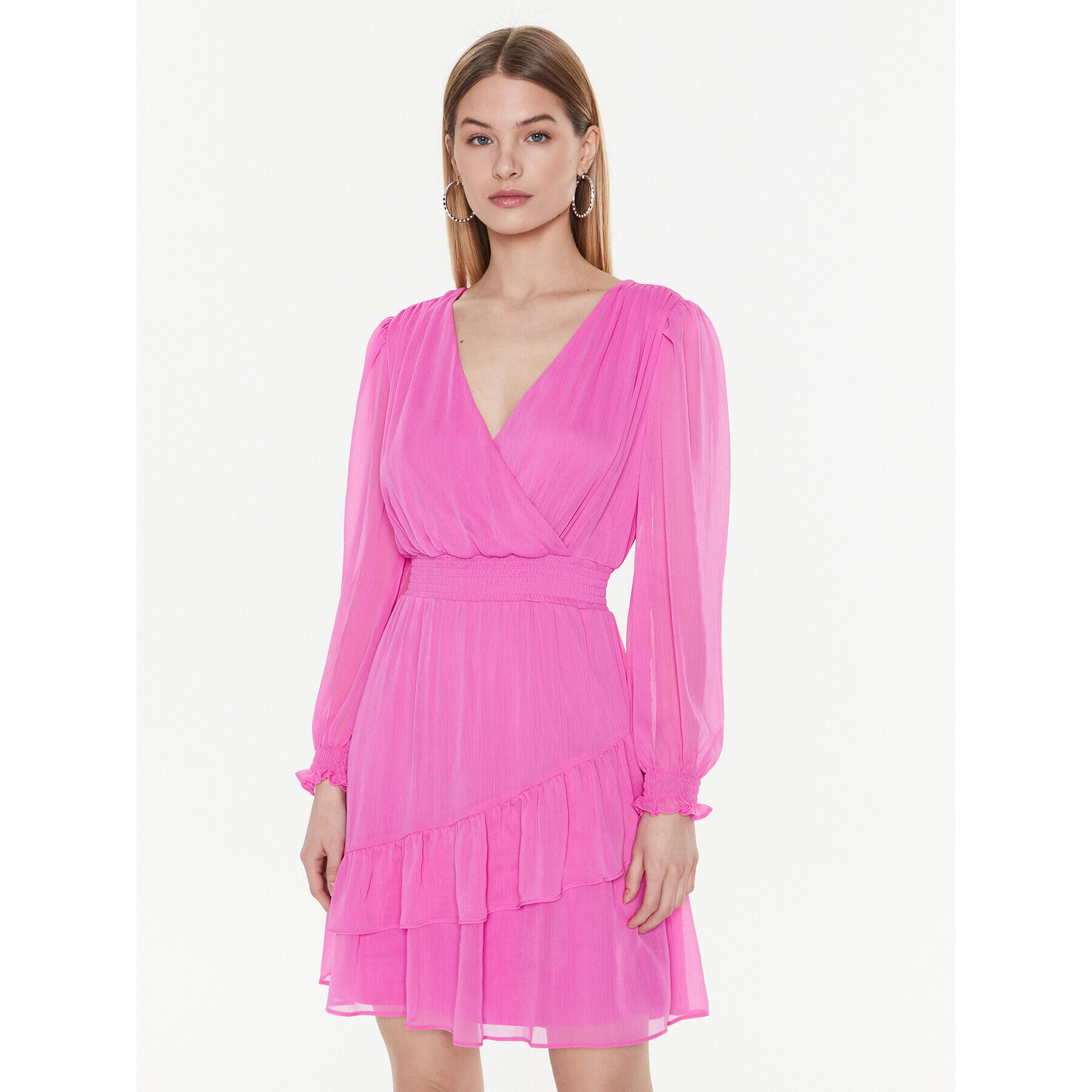 DKNY Rochie de zi DD2AI583 Roz Regular Fit - Pled.ro