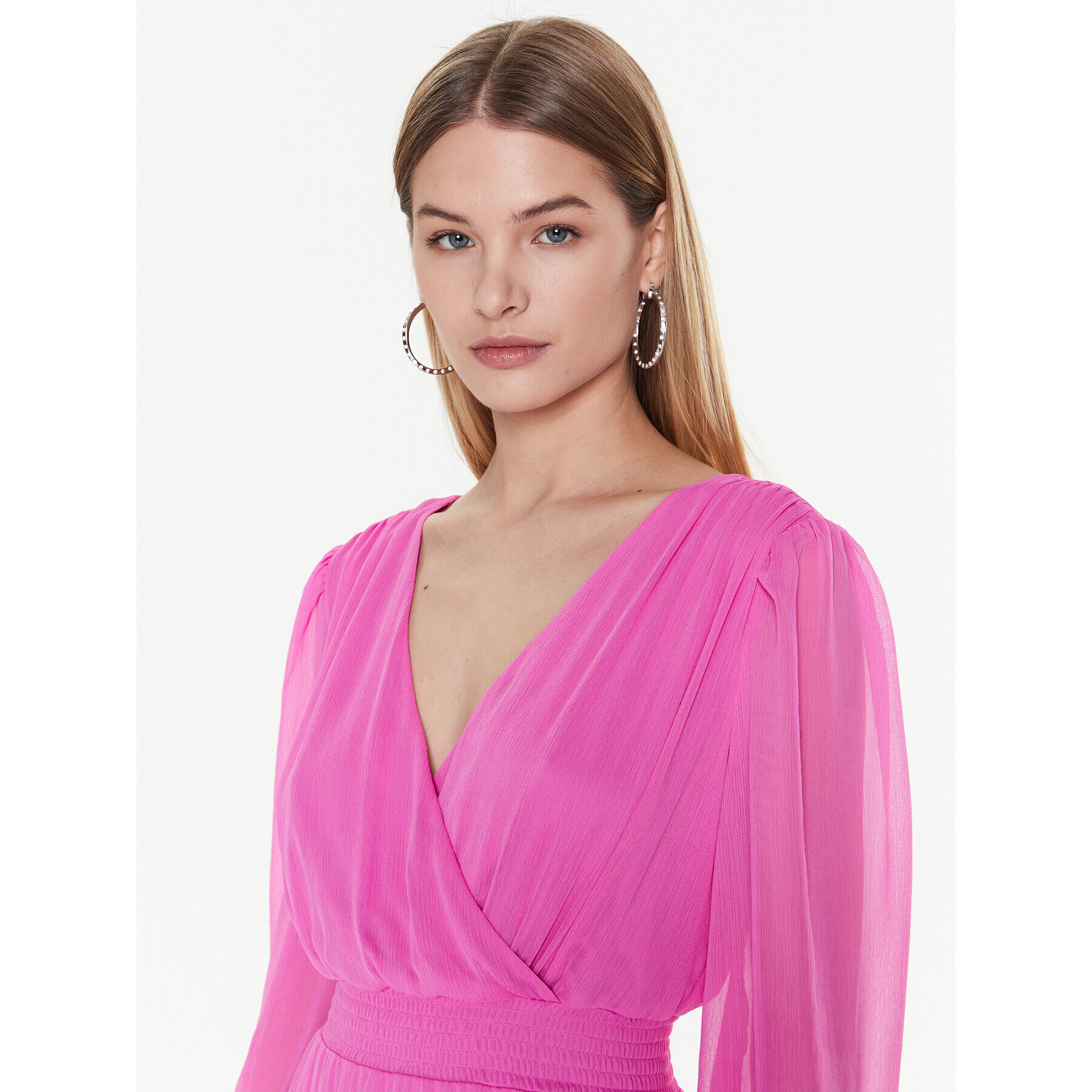 DKNY Rochie de zi DD2AI583 Roz Regular Fit - Pled.ro