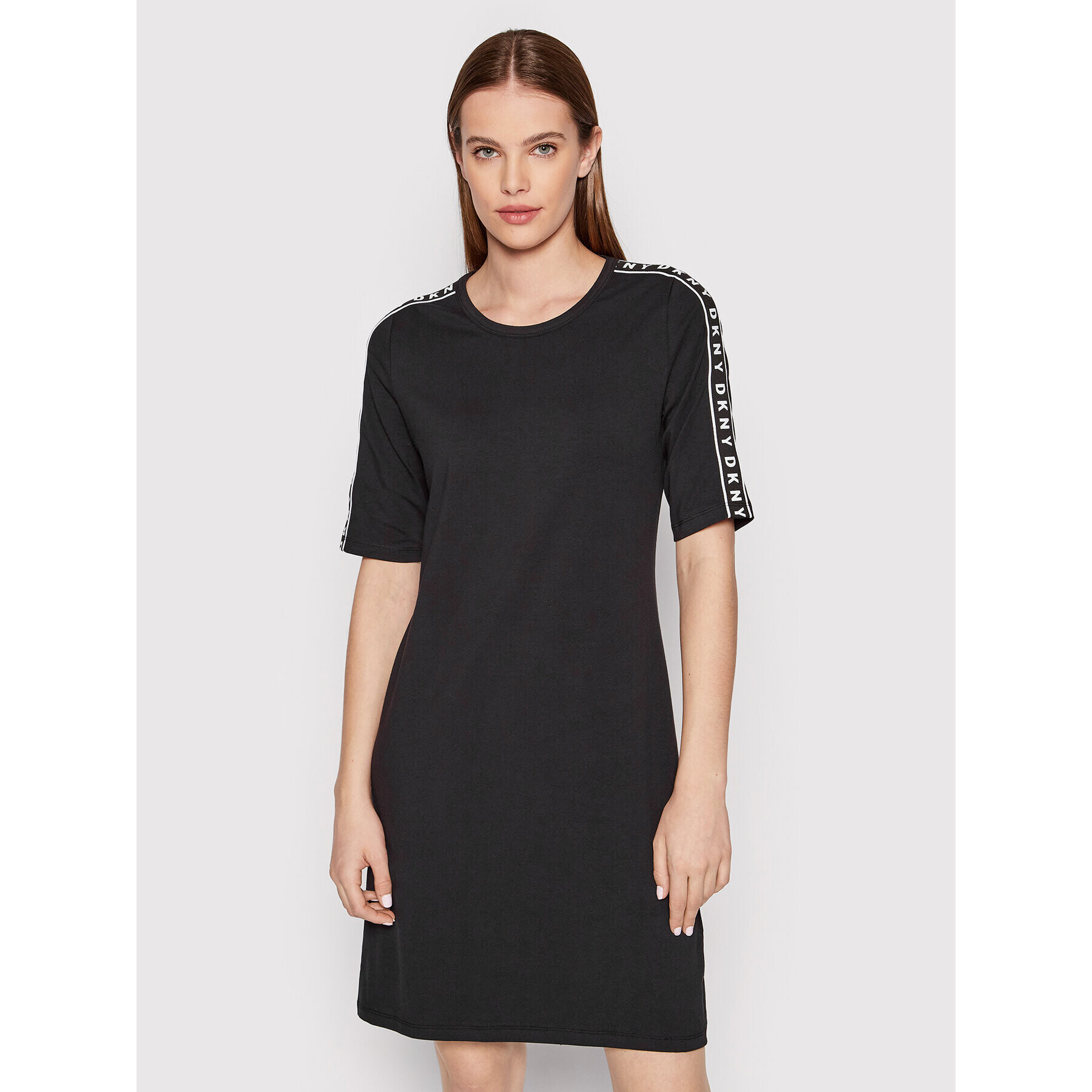 DKNY Rochie de zi DD2AN703 Negru Regular Fit - Pled.ro