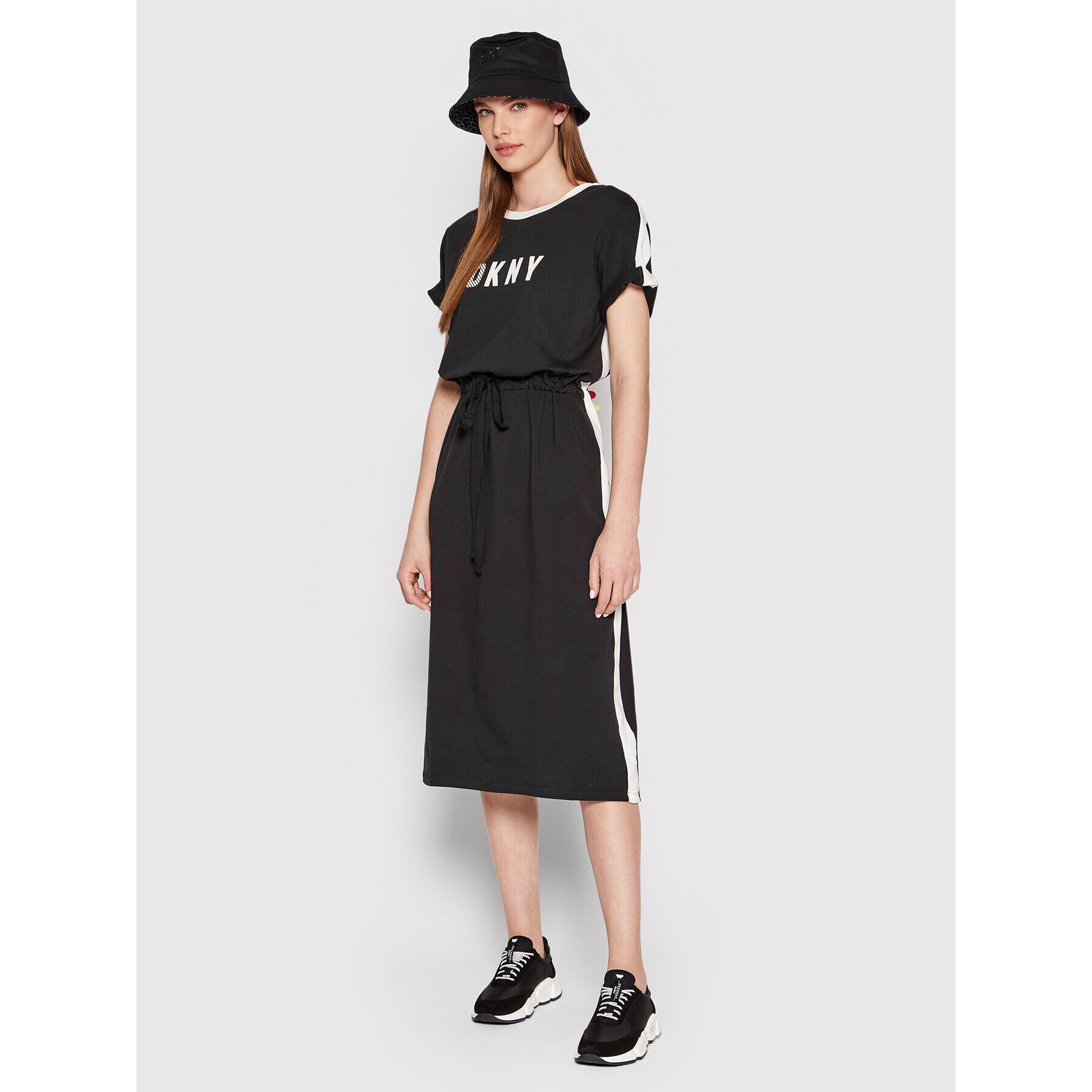 DKNY Rochie de zi DD2ANO8A Negru Regular Fit - Pled.ro