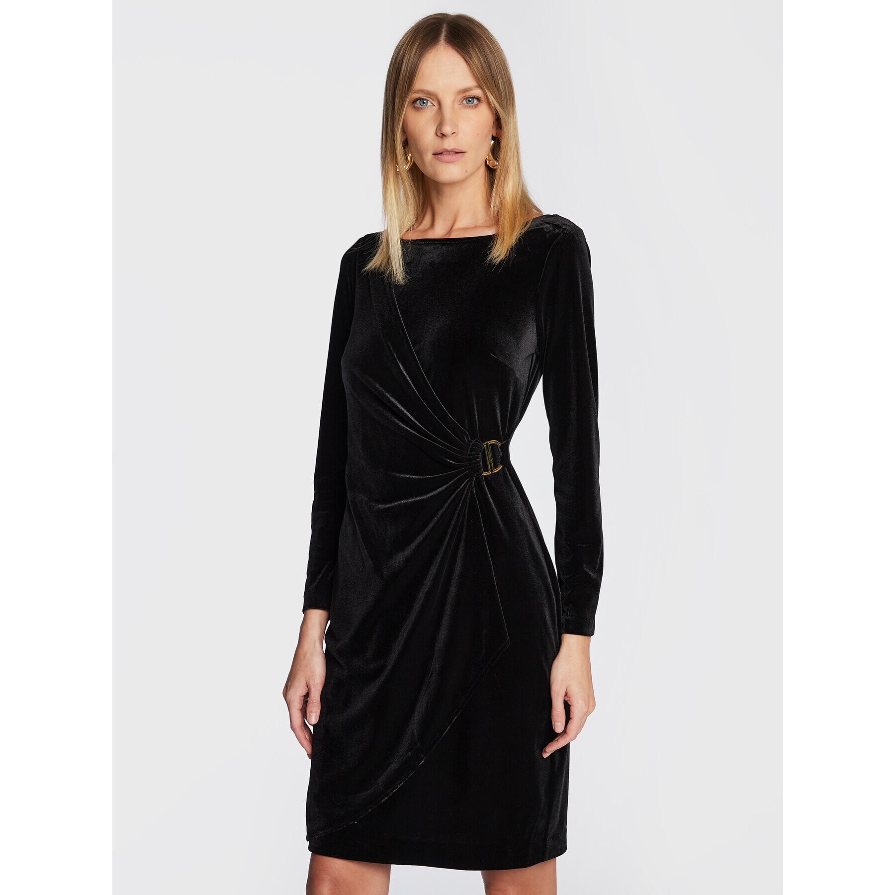 DKNY Rochie de zi DD2GF242 Negru Regular Fit - Pled.ro