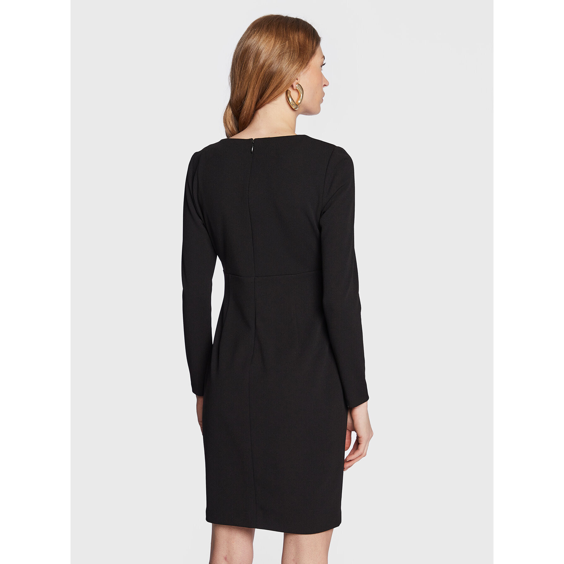 DKNY Rochie de zi DD2J141A Negru Regular Fit - Pled.ro