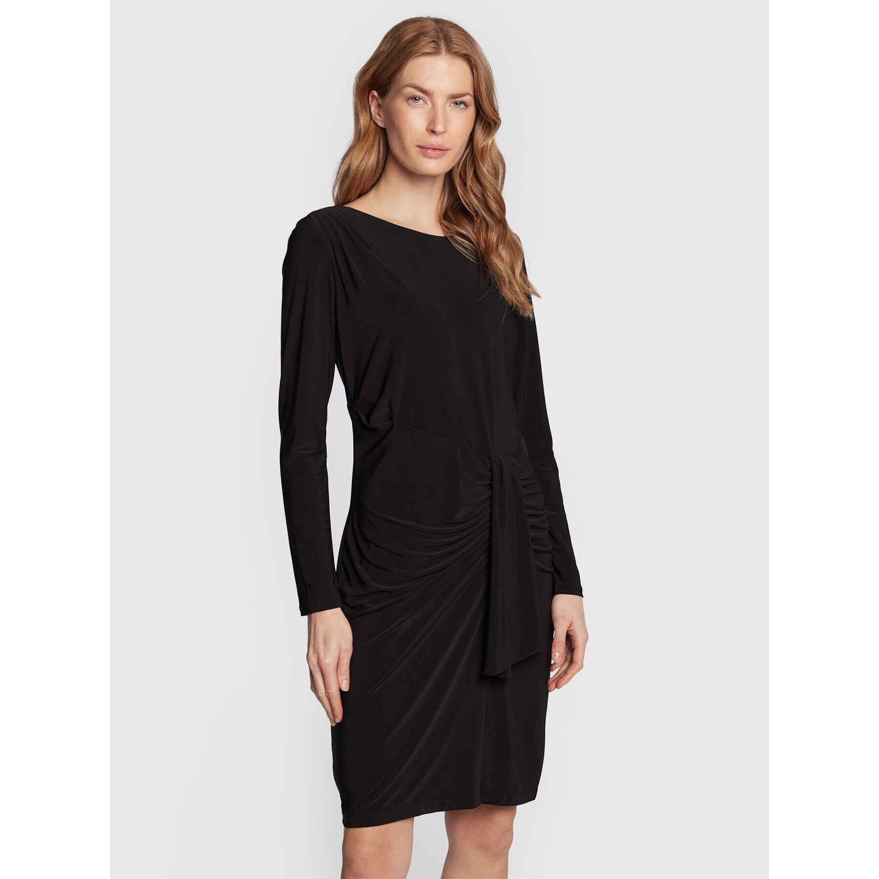 DKNY Rochie de zi DD2JL466 Negru Regular Fit - Pled.ro