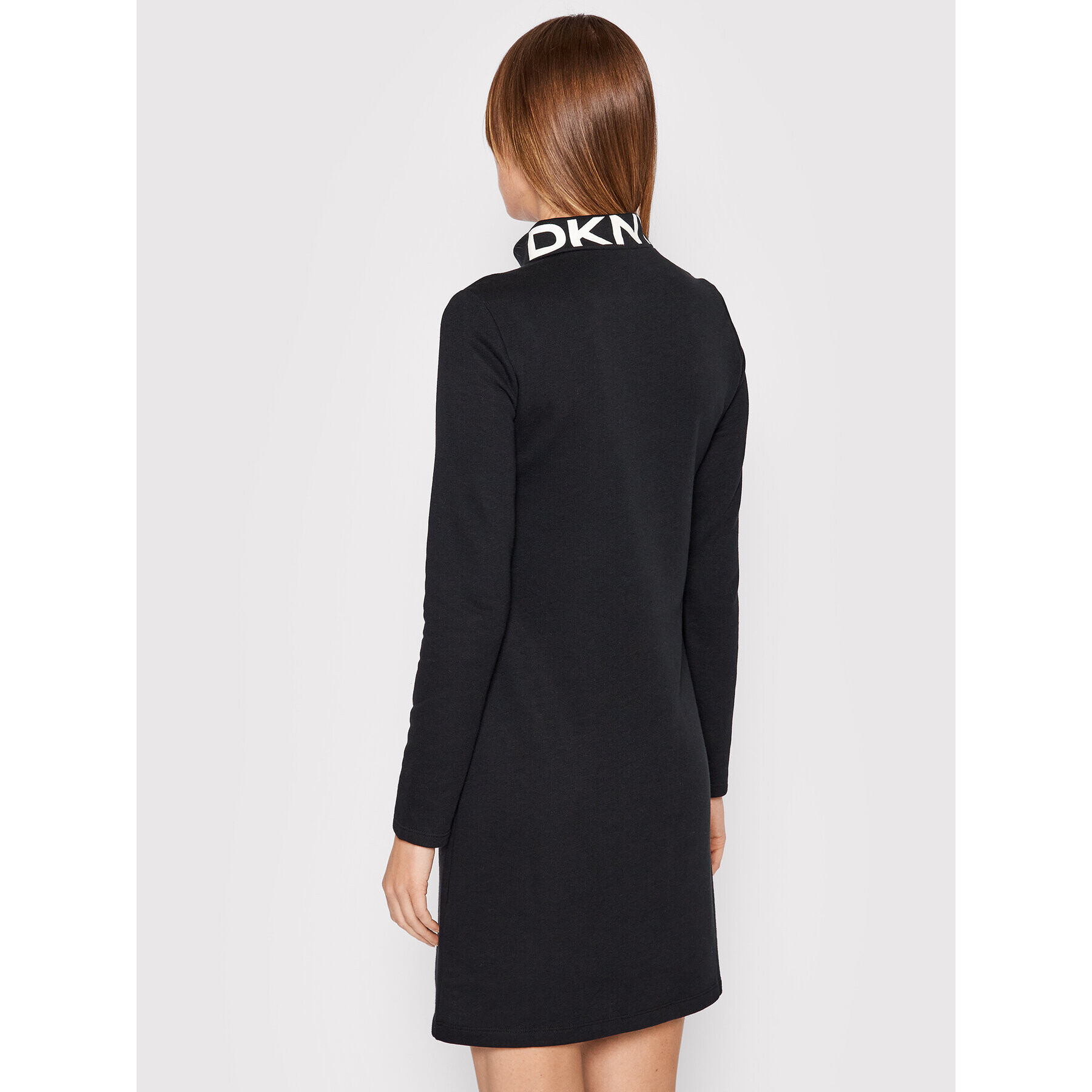 DKNY Rochie tricotată DD1GN47E Negru Regular Fit - Pled.ro