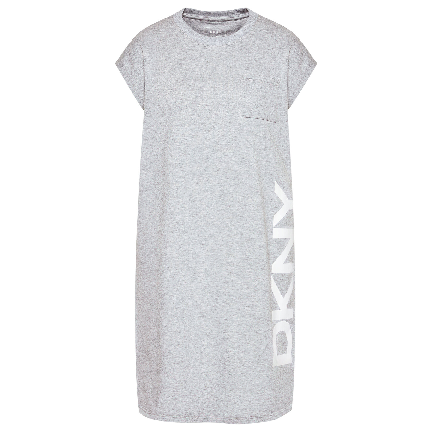 DKNY Rochie tricotată P0RD1B2J Gri Regular Fit - Pled.ro