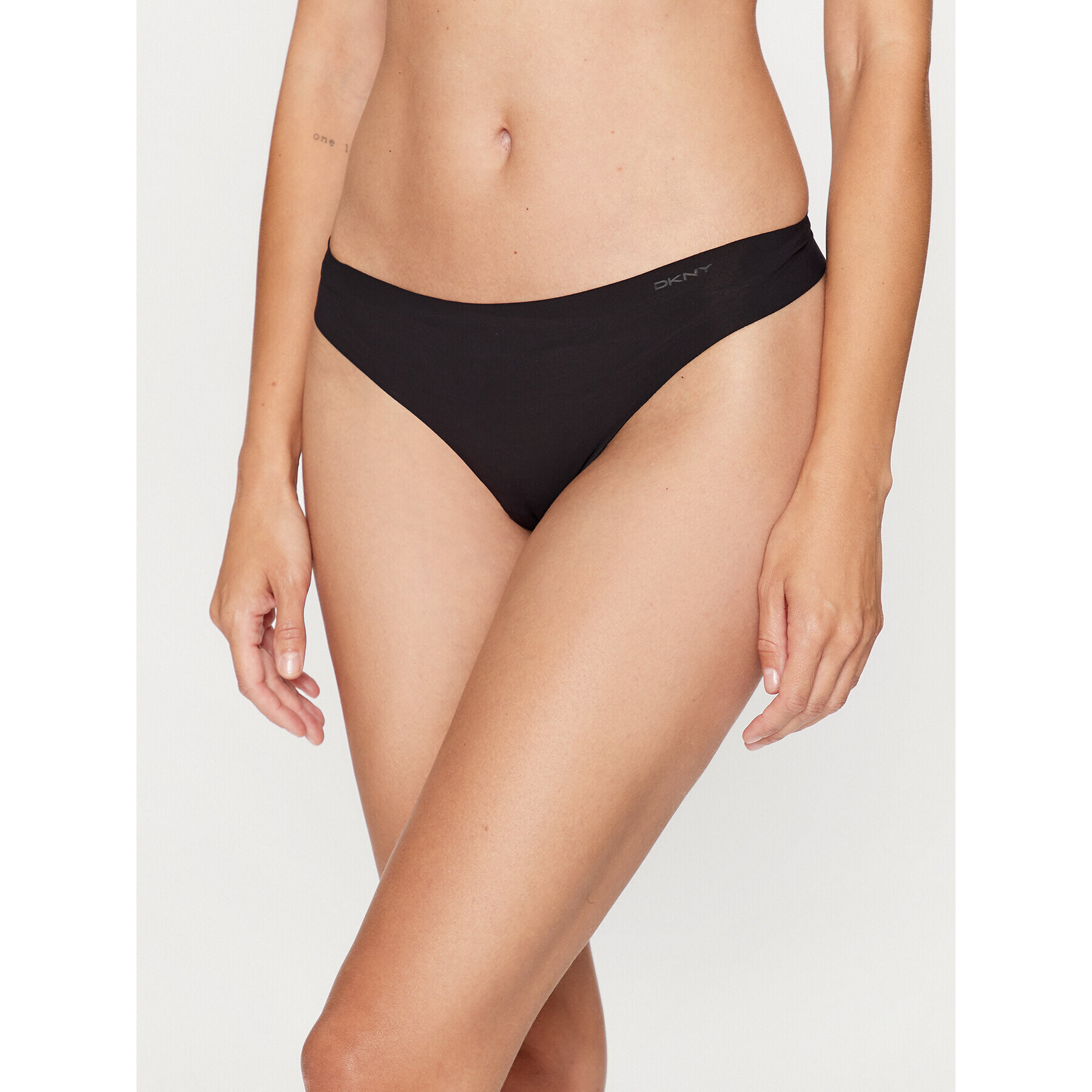 DKNY Set 3 perechi de chiloți tanga DK5026BP3 Negru - Pled.ro