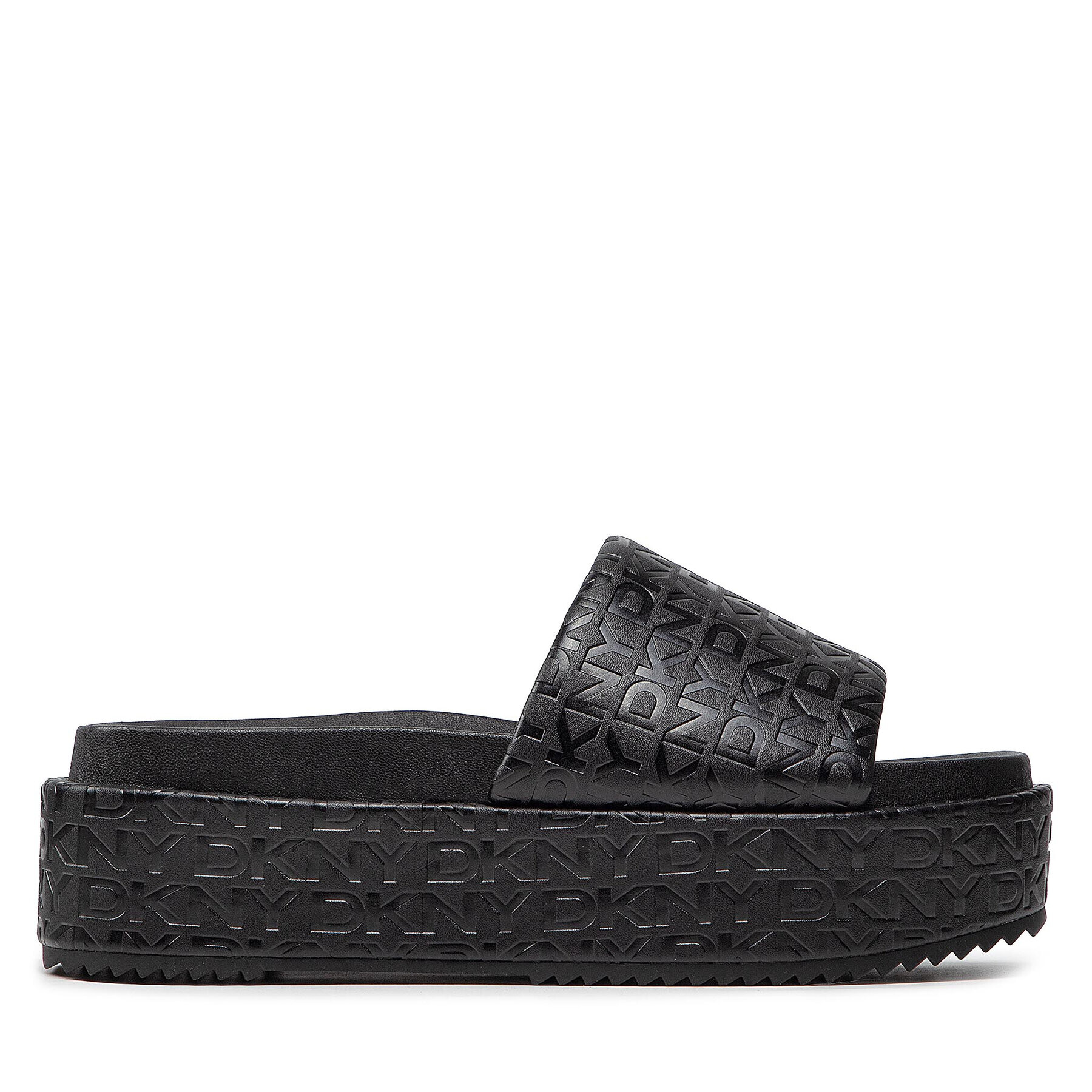 DKNY Șlapi Ci K4179194 Negru - Pled.ro