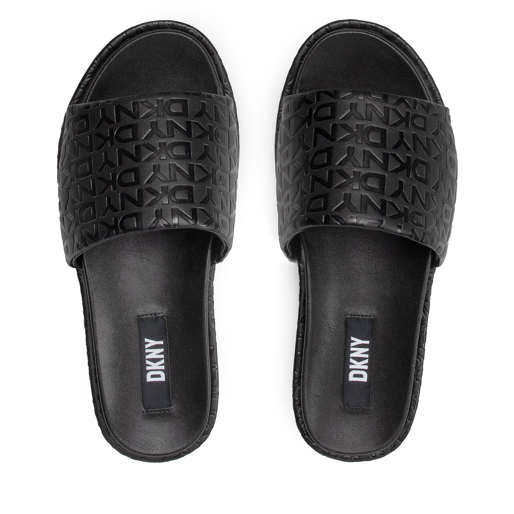 DKNY Șlapi Ci K4179194 Negru - Pled.ro