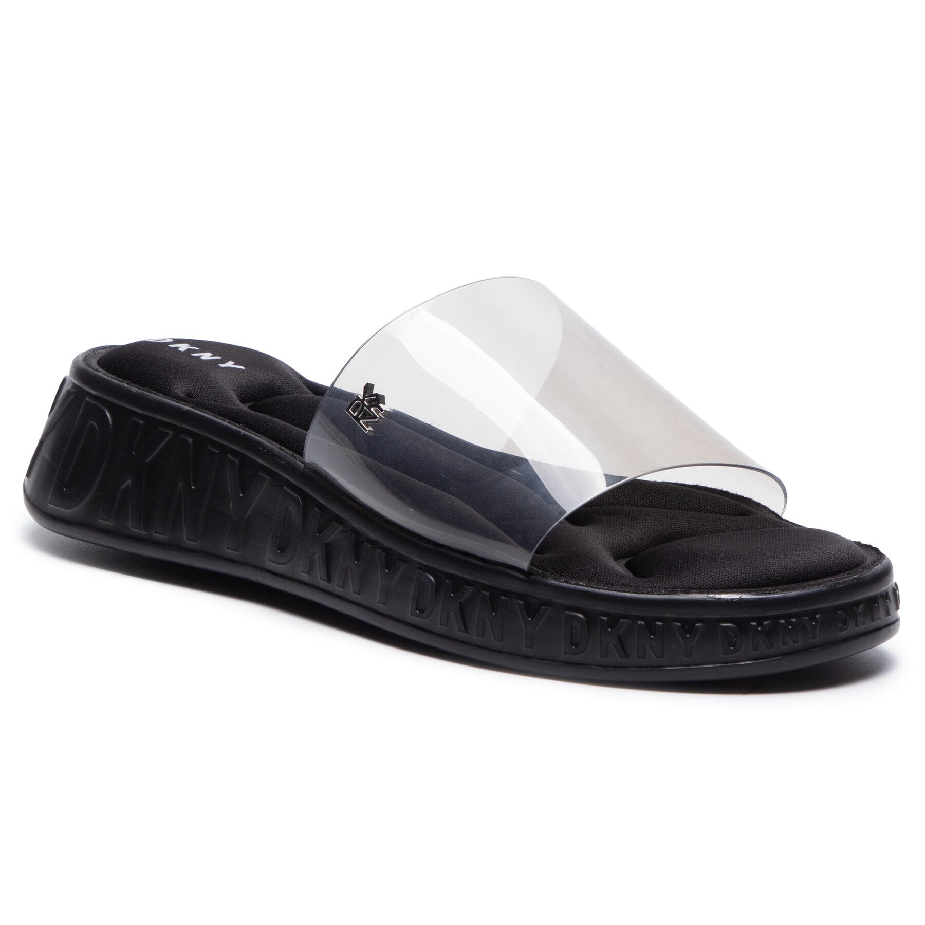 DKNY Șlapi Mezz K1033111 Negru - Pled.ro