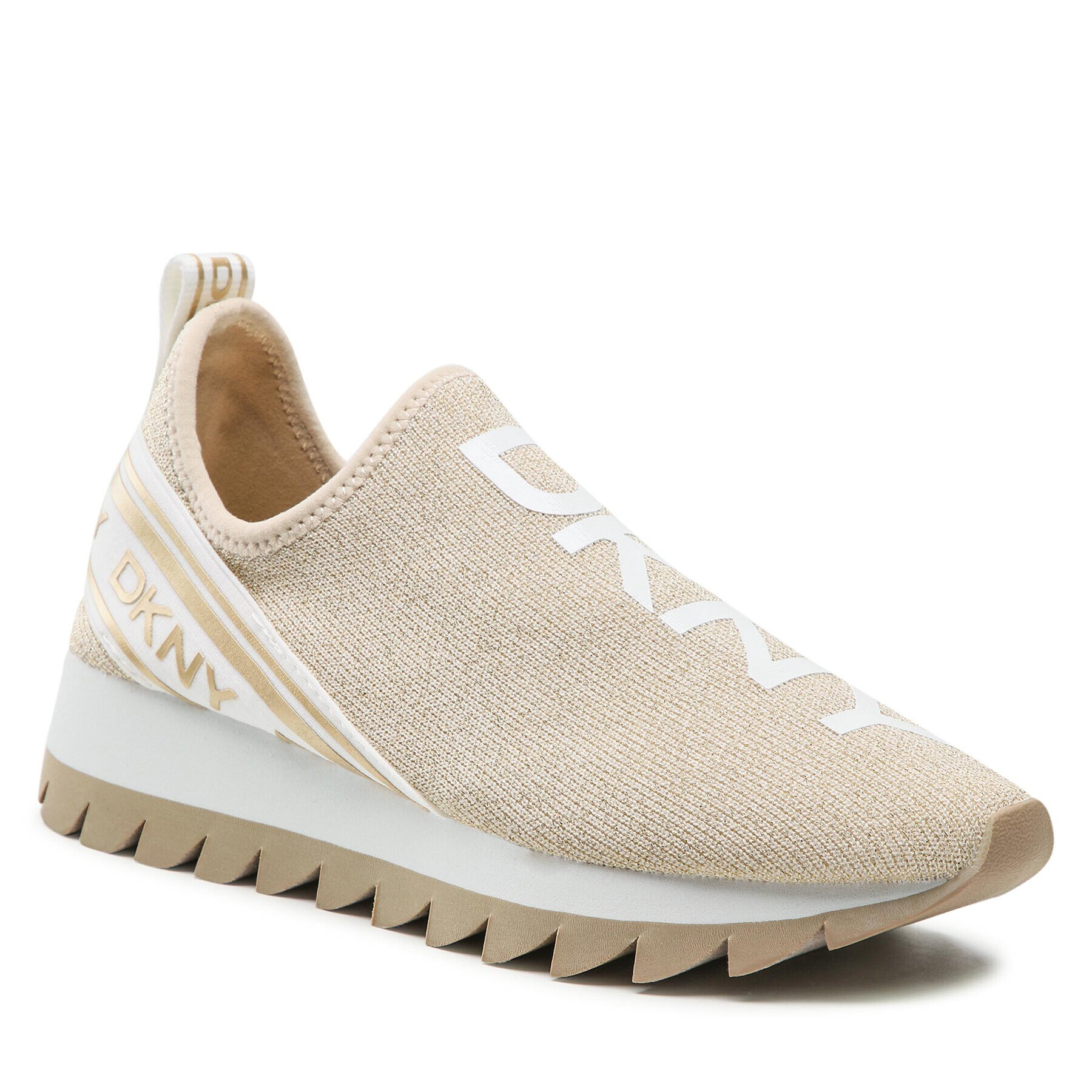 DKNY Sneakers Abbi K1270146 Auriu - Pled.ro