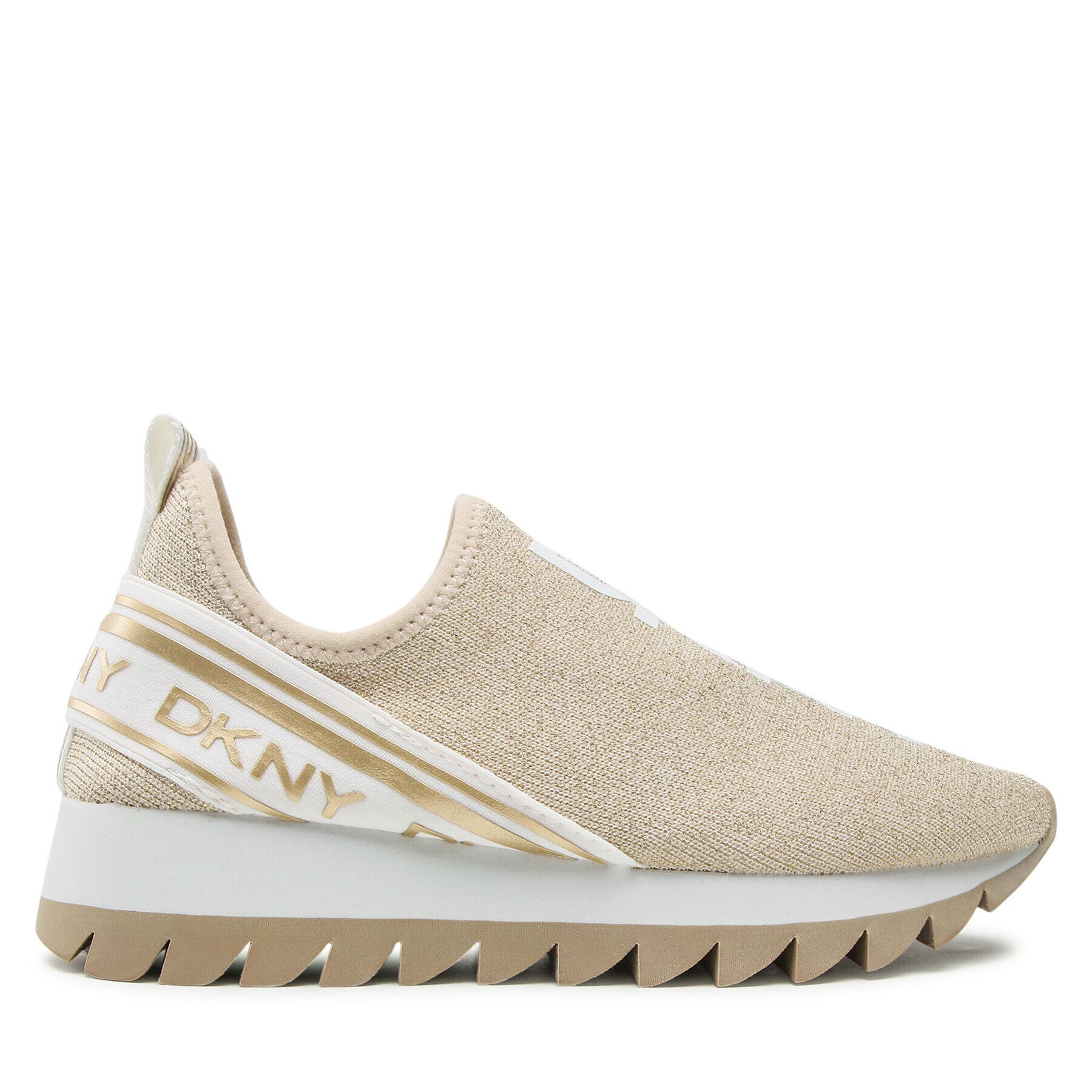 DKNY Sneakers Abbi K1270146 Auriu - Pled.ro