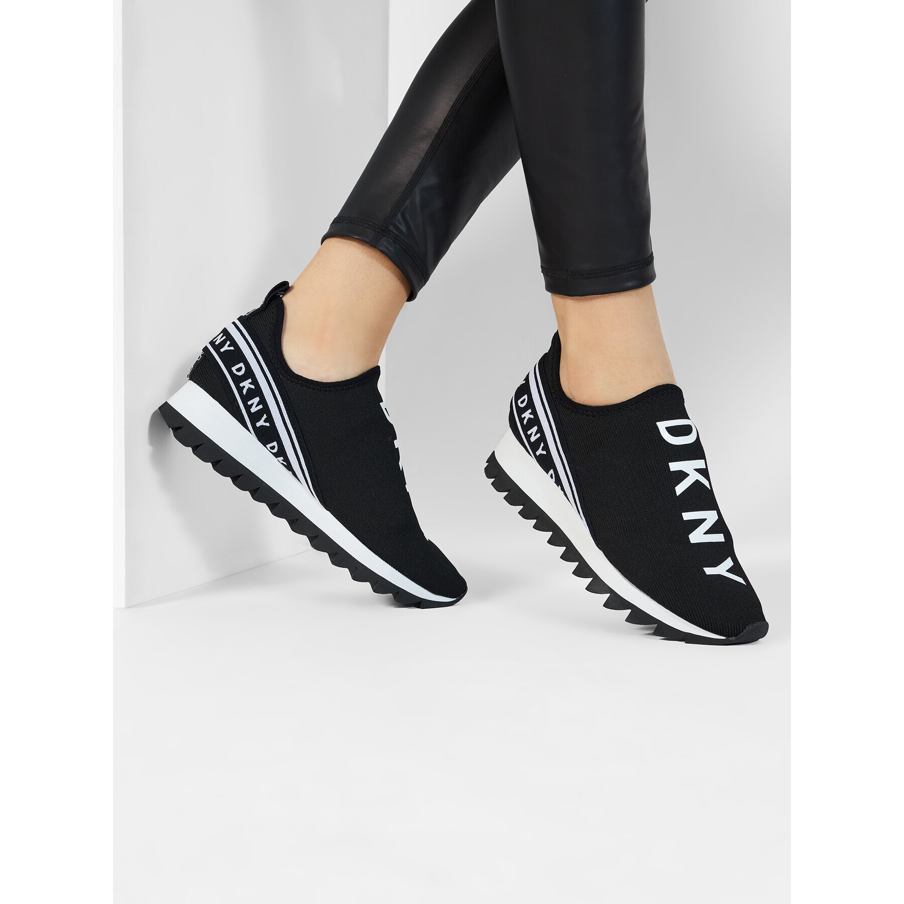 DKNY Sneakers Abbi K1966559 Negru - Pled.ro