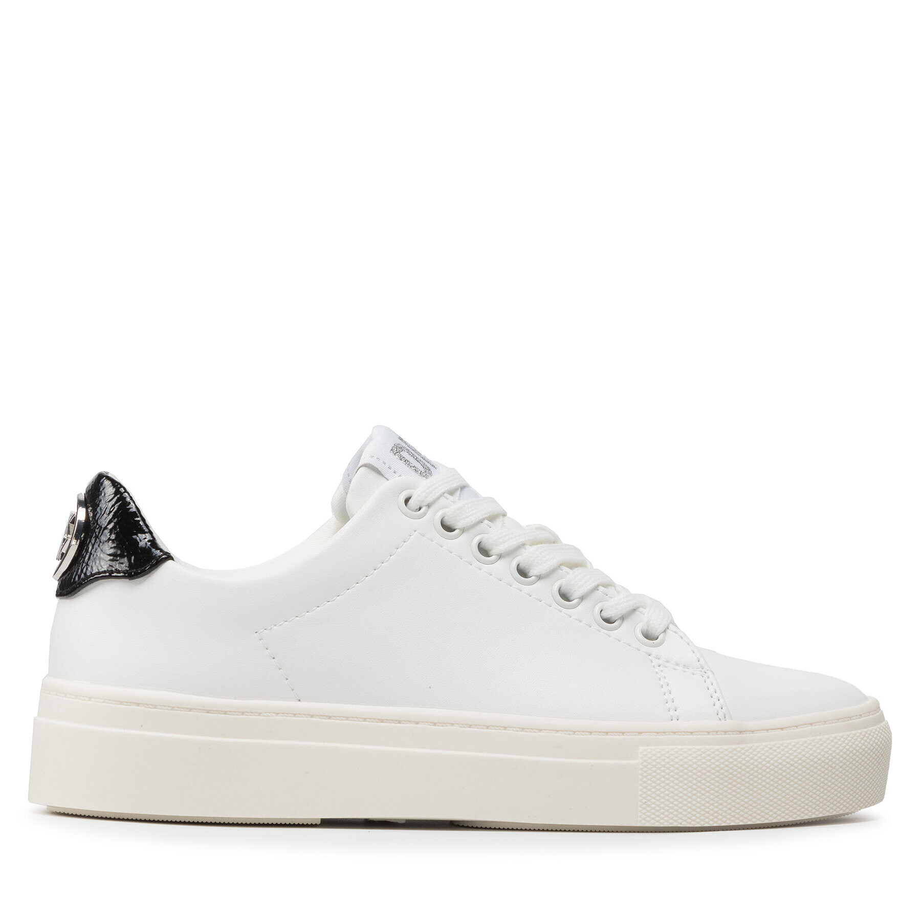 DKNY Sneakers Chambers K4146126 Alb - Pled.ro