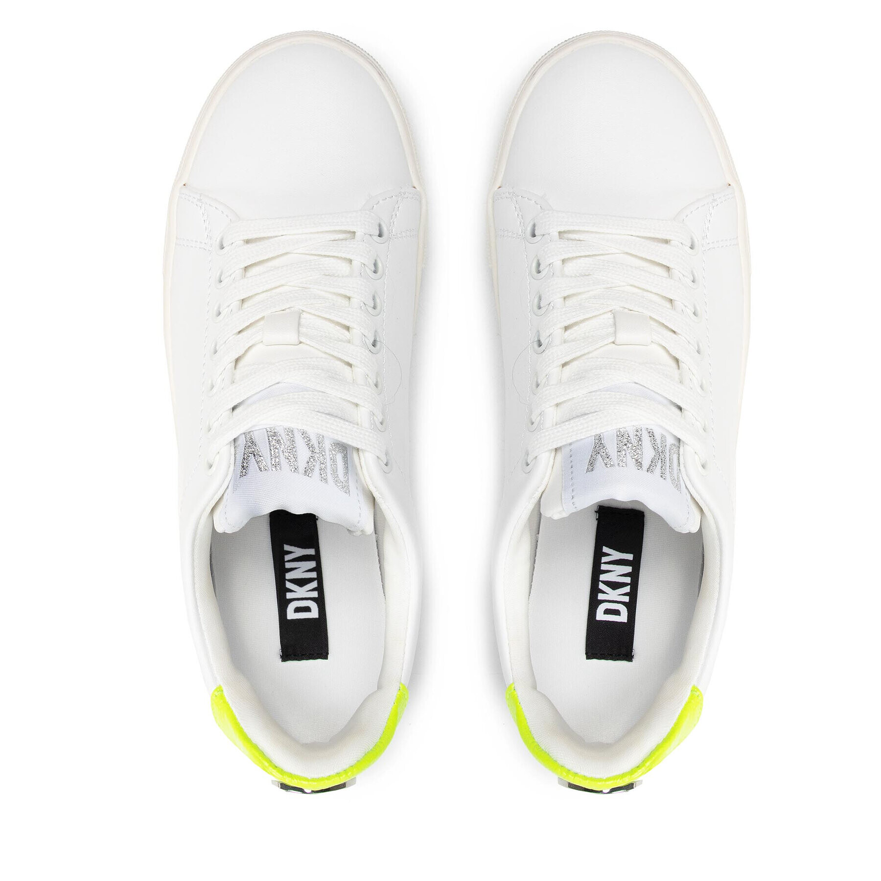 DKNY Sneakers Chambers-lace Up S K4146126 Alb - Pled.ro