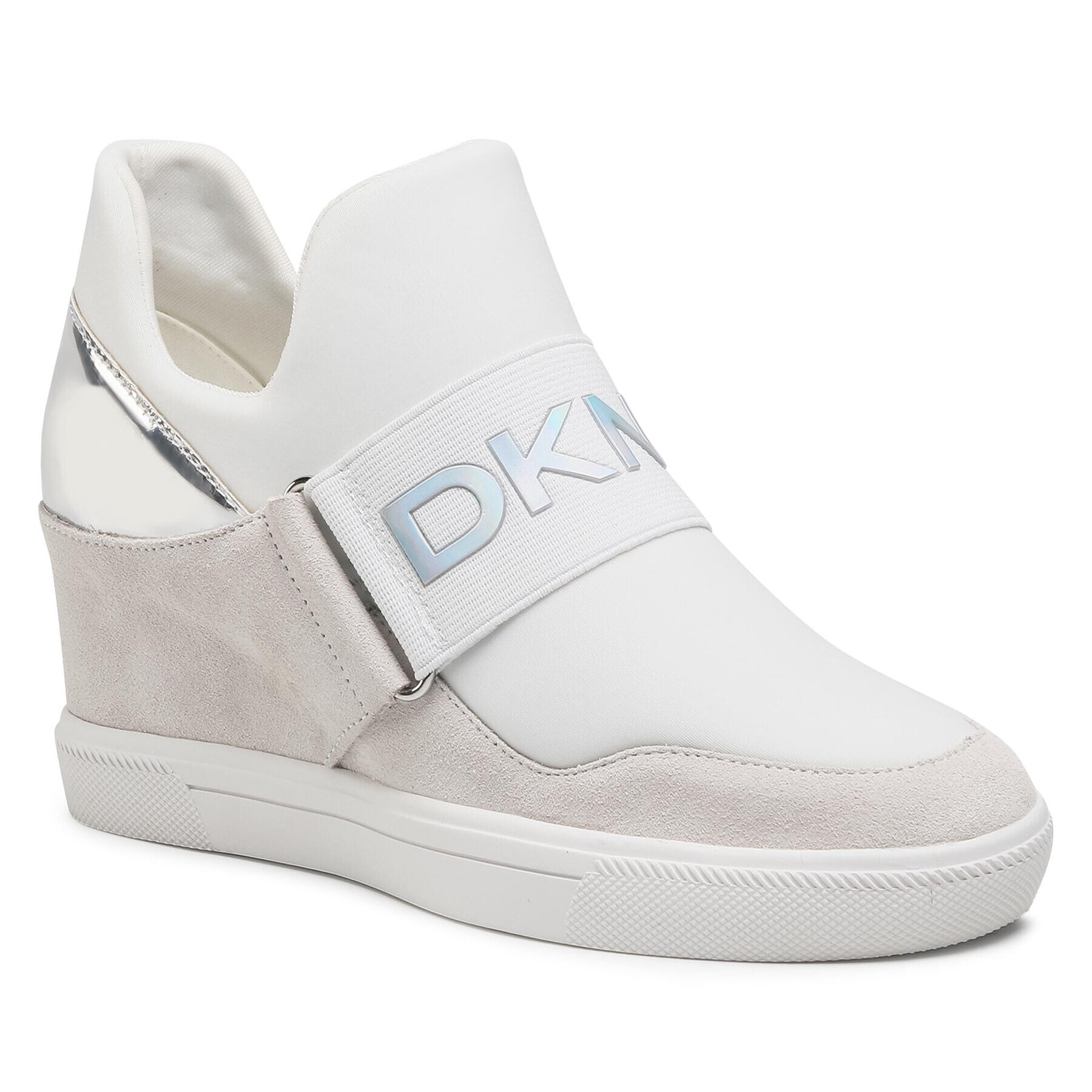 DKNY Sneakers Cosmos K4081729 Alb - Pled.ro