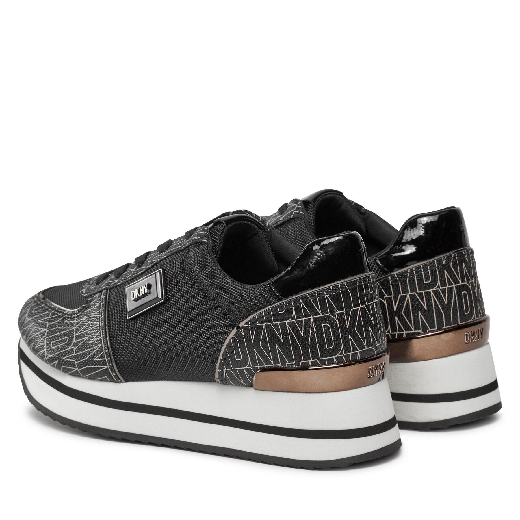 DKNY Sneakers Davie K3314512 Negru - Pled.ro