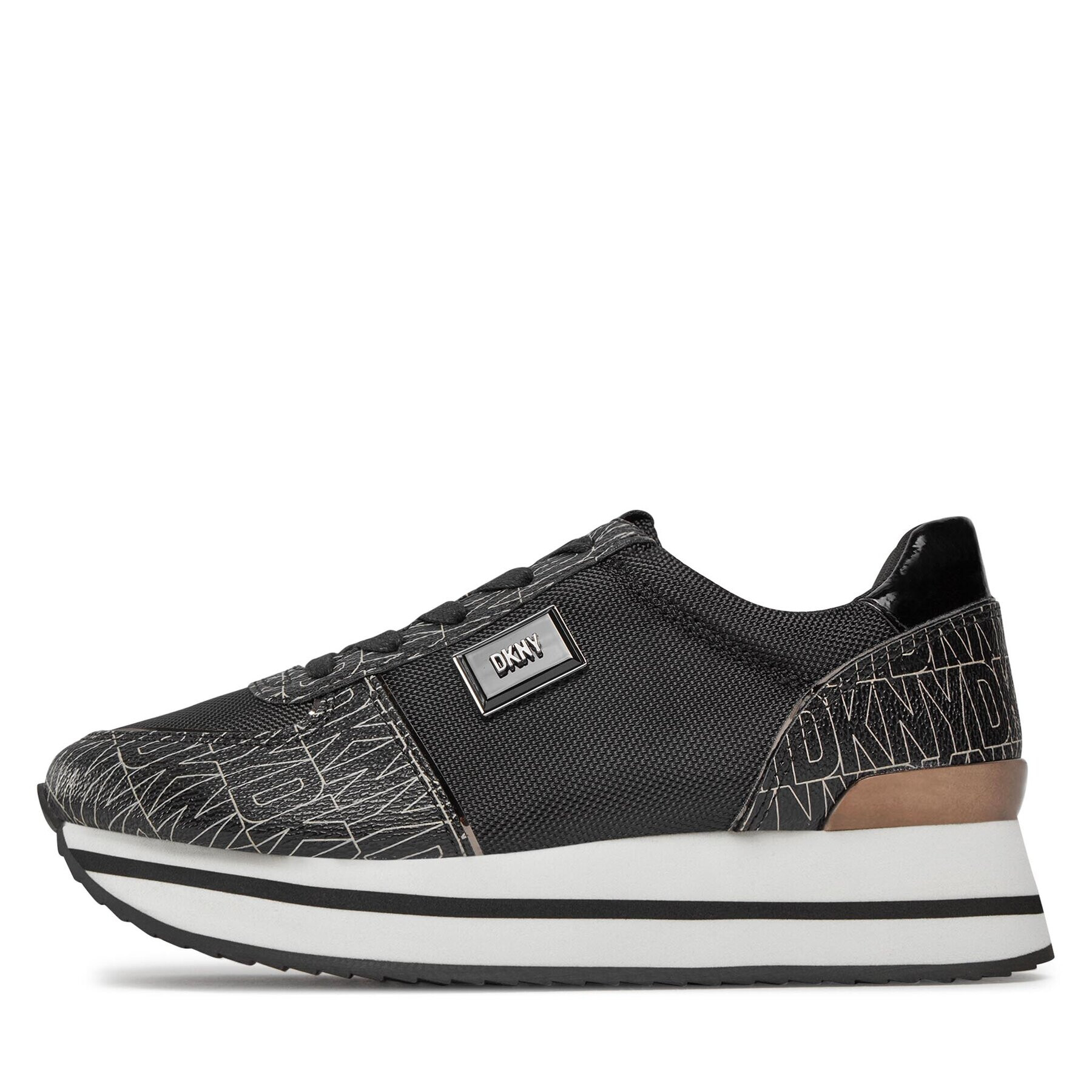 DKNY Sneakers Davie K3314512 Negru - Pled.ro