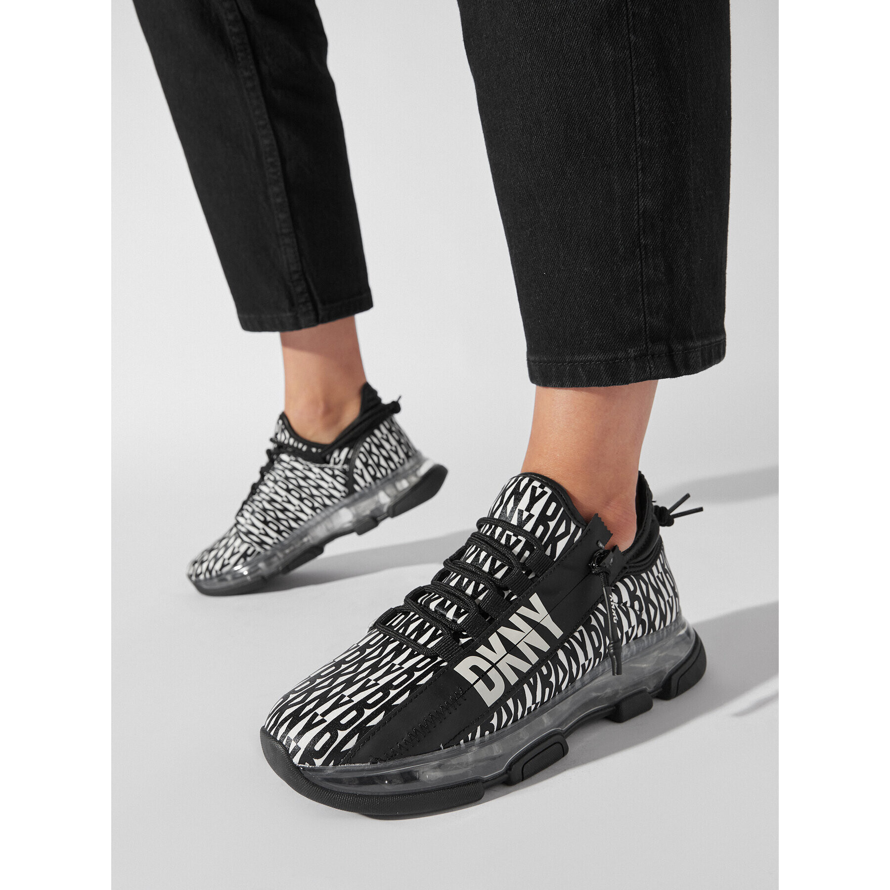 DKNY Sneakers K1348972 Negru - Pled.ro