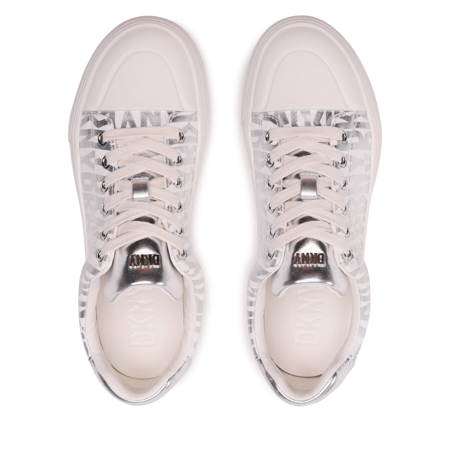 DKNY Sneakers K1385027 Argintiu - Pled.ro