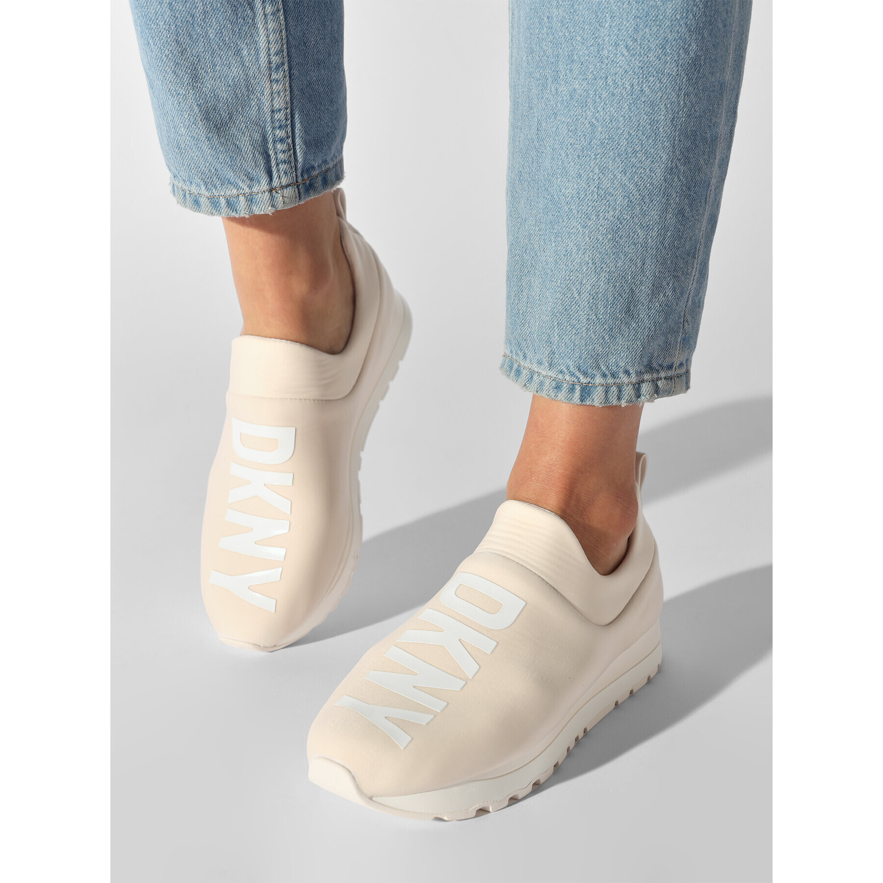 DKNY Sneakers K1385461 Bej - Pled.ro