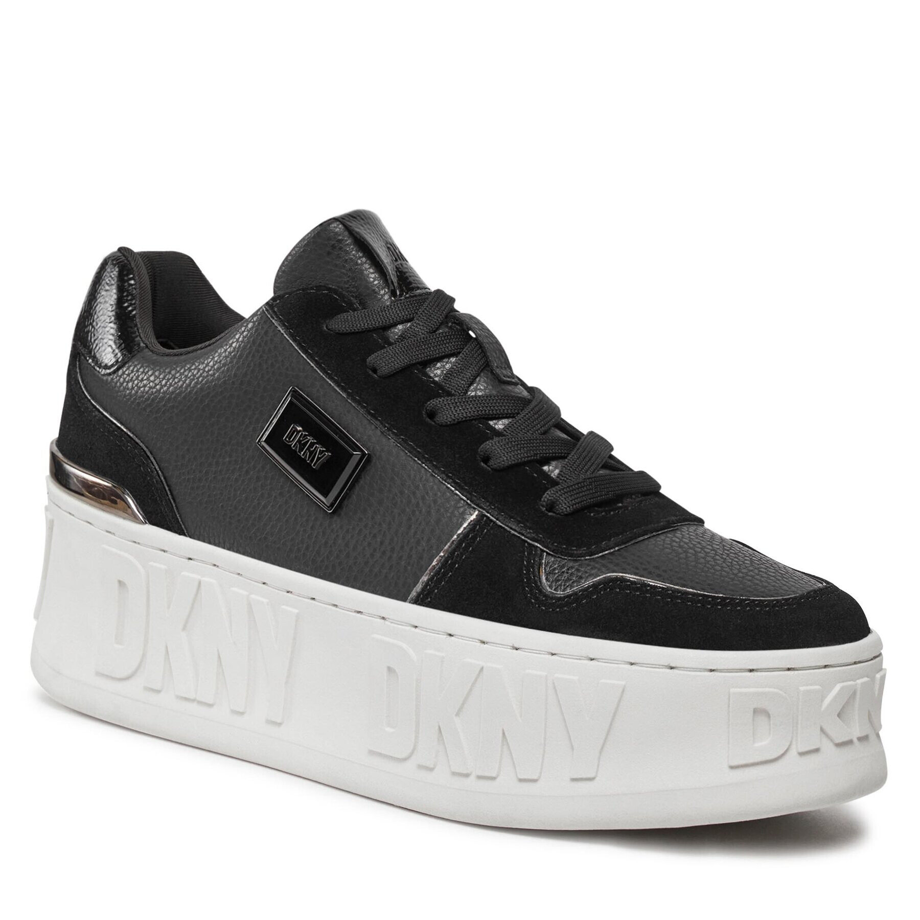 DKNY Sneakers Lowen K3361202 Negru - Pled.ro