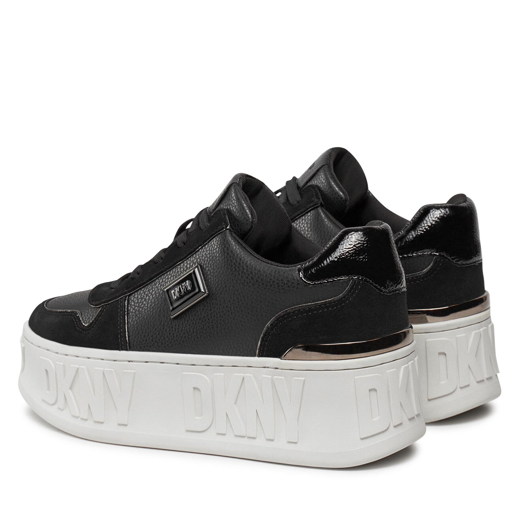 DKNY Sneakers Lowen K3361202 Negru - Pled.ro