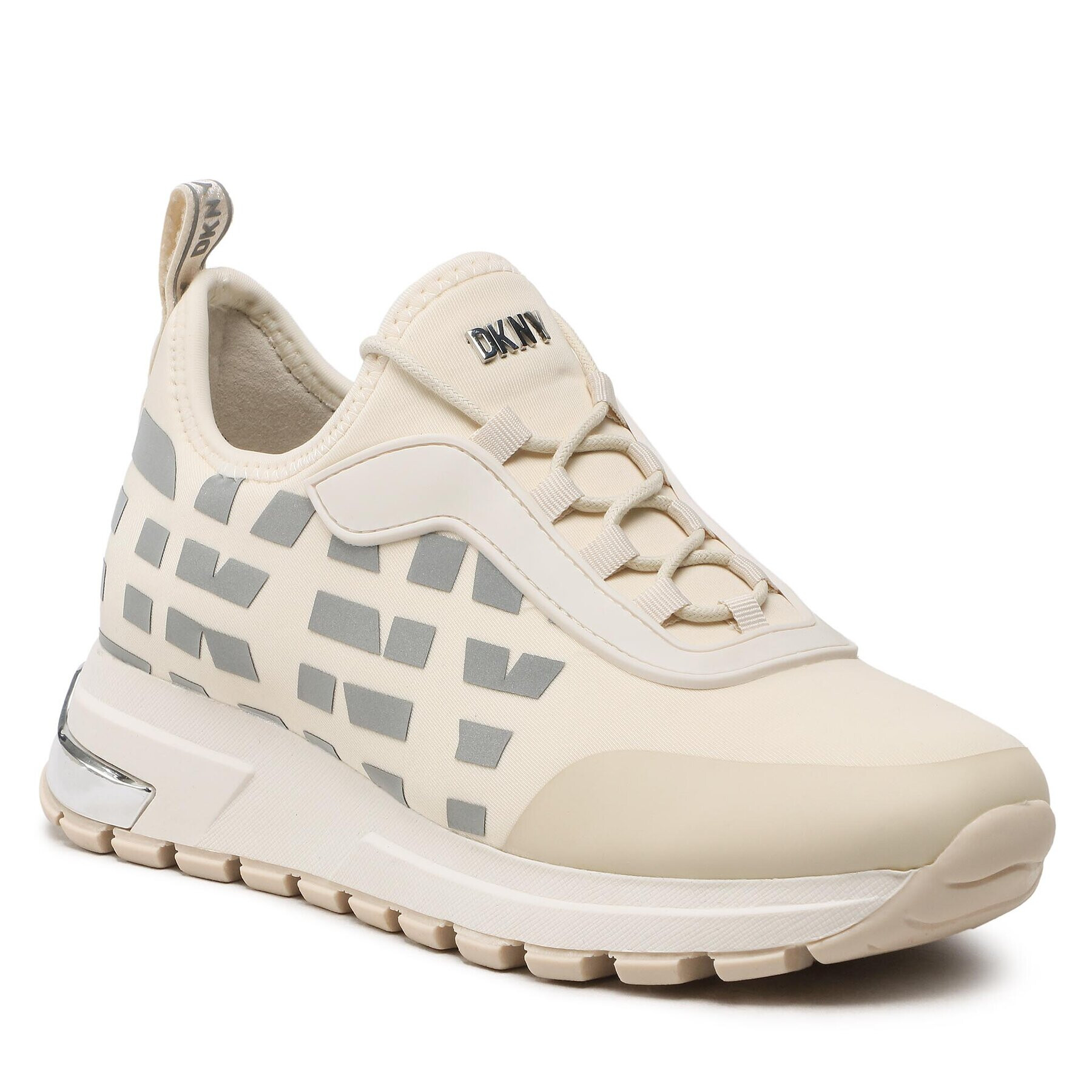 DKNY Sneakers Meanna K4256198 Écru - Pled.ro