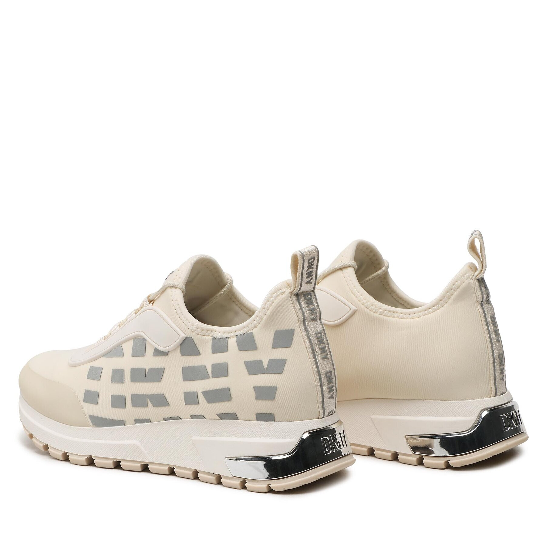 DKNY Sneakers Meanna K4256198 Écru - Pled.ro