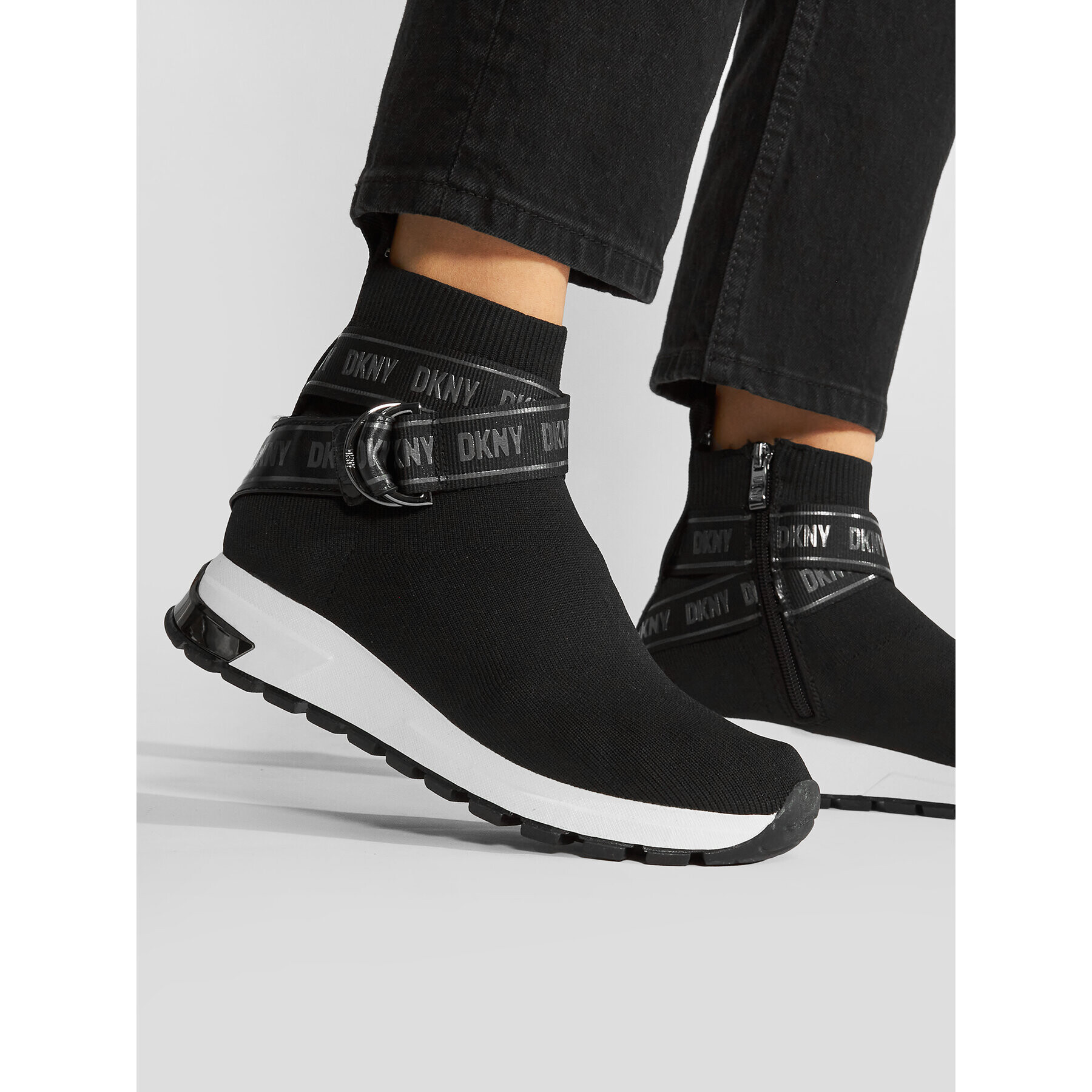 DKNY Sneakers Miley-Slip On K3240382 Negru - Pled.ro