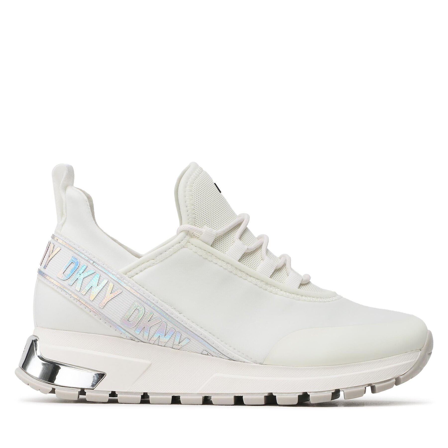 DKNY Sneakers Mosee K4261787 Alb - Pled.ro