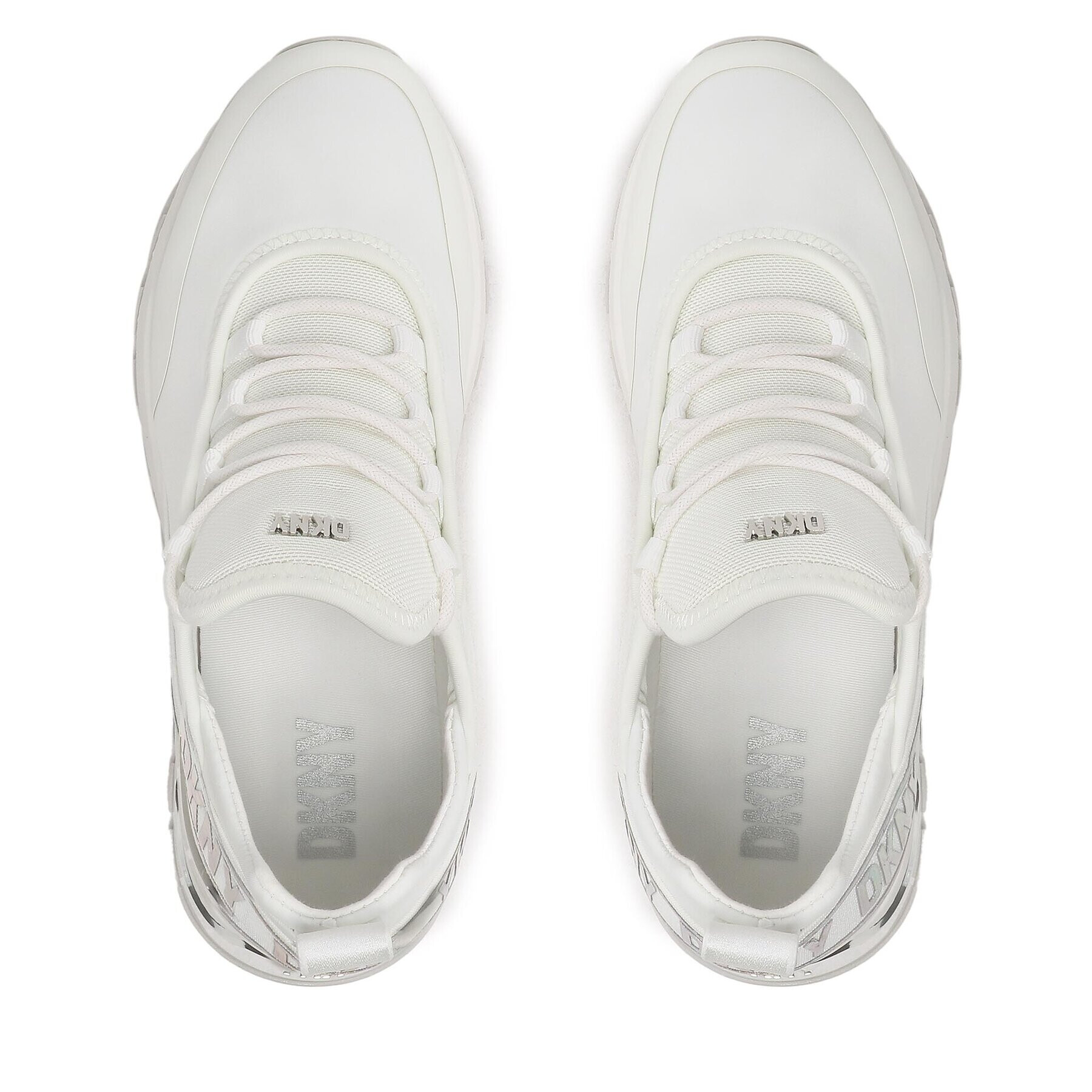 DKNY Sneakers Mosee K4261787 Alb - Pled.ro