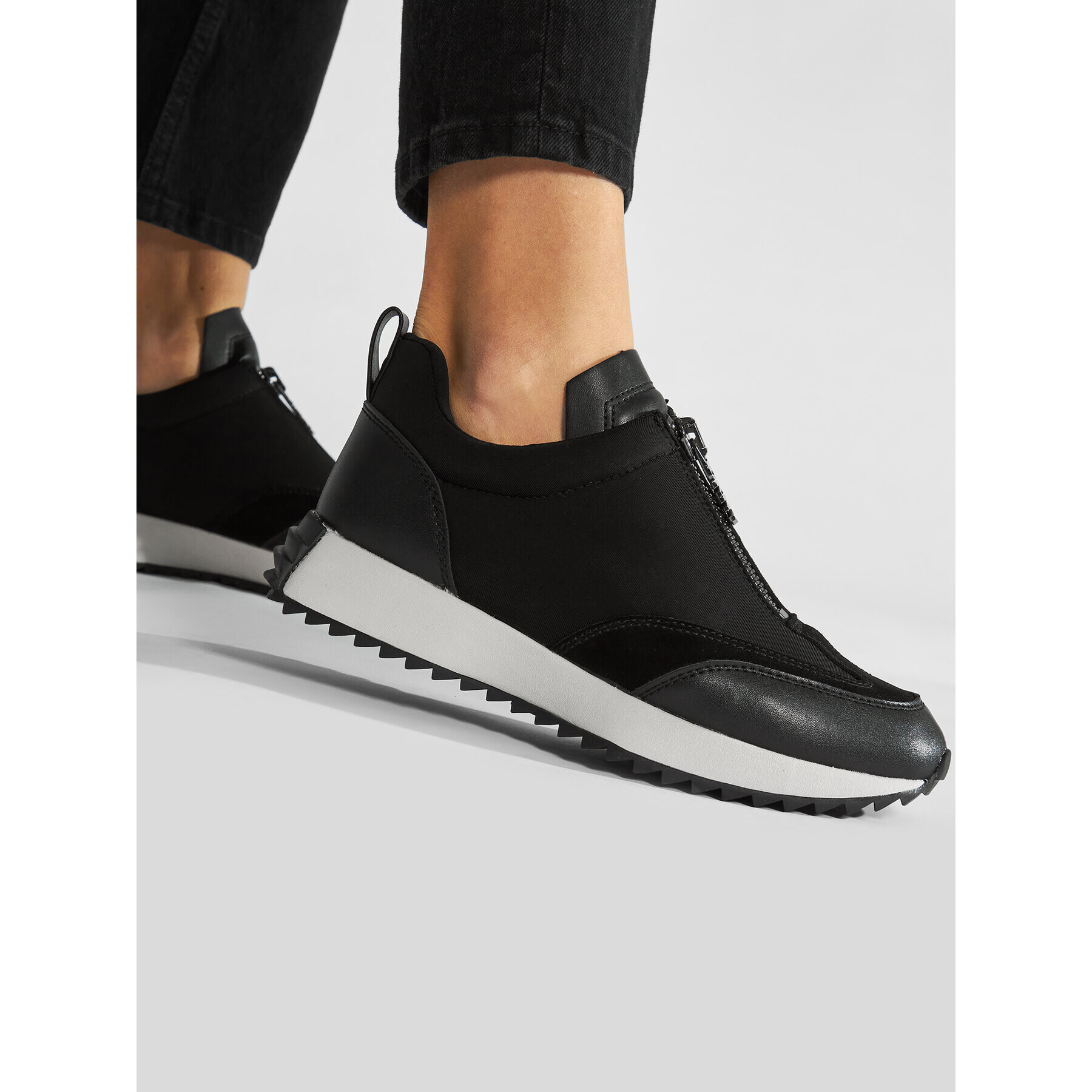 DKNY Sneakers Noah K3270559 Negru - Pled.ro